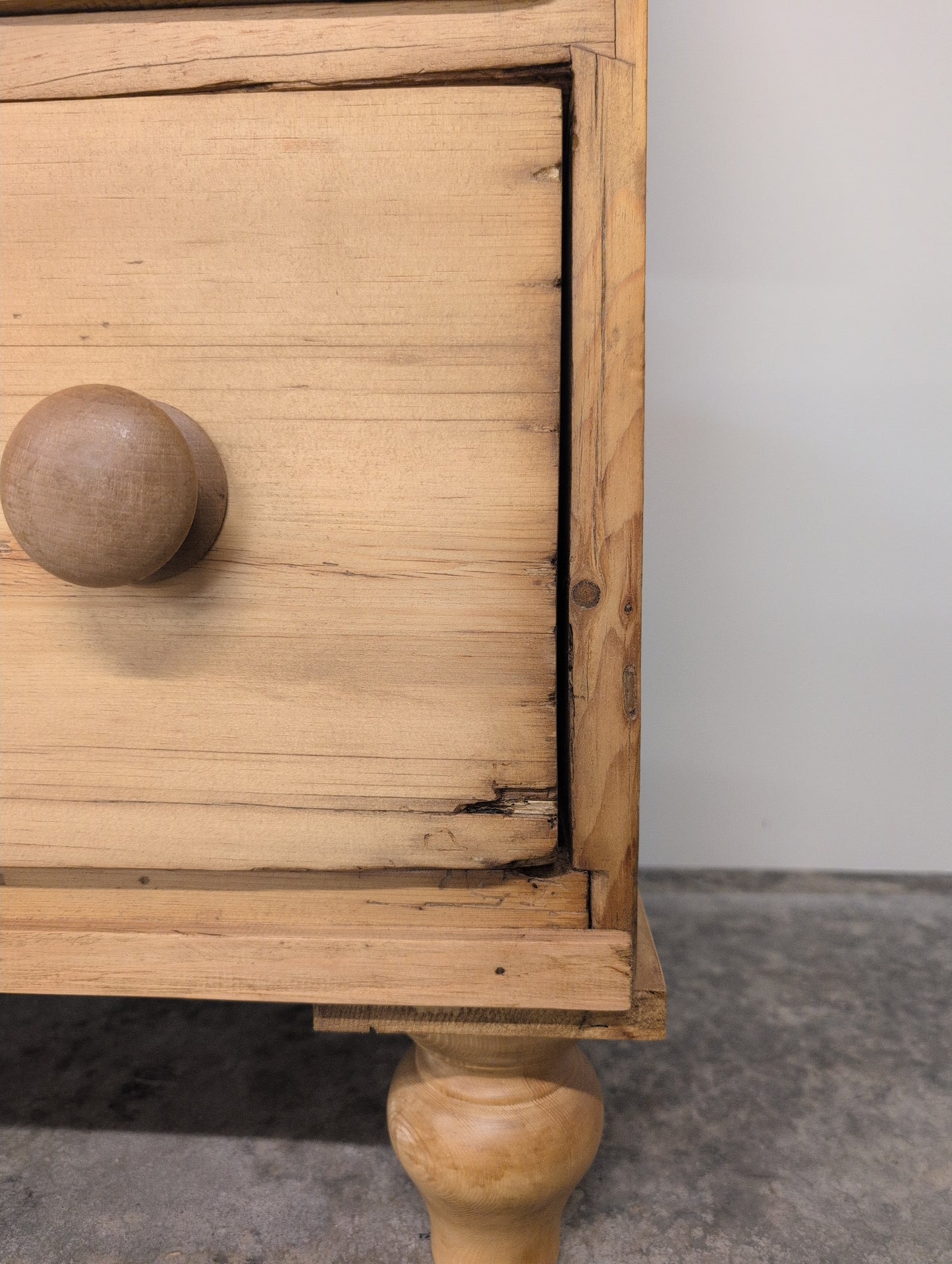 Nutty Brown English Pine Chest