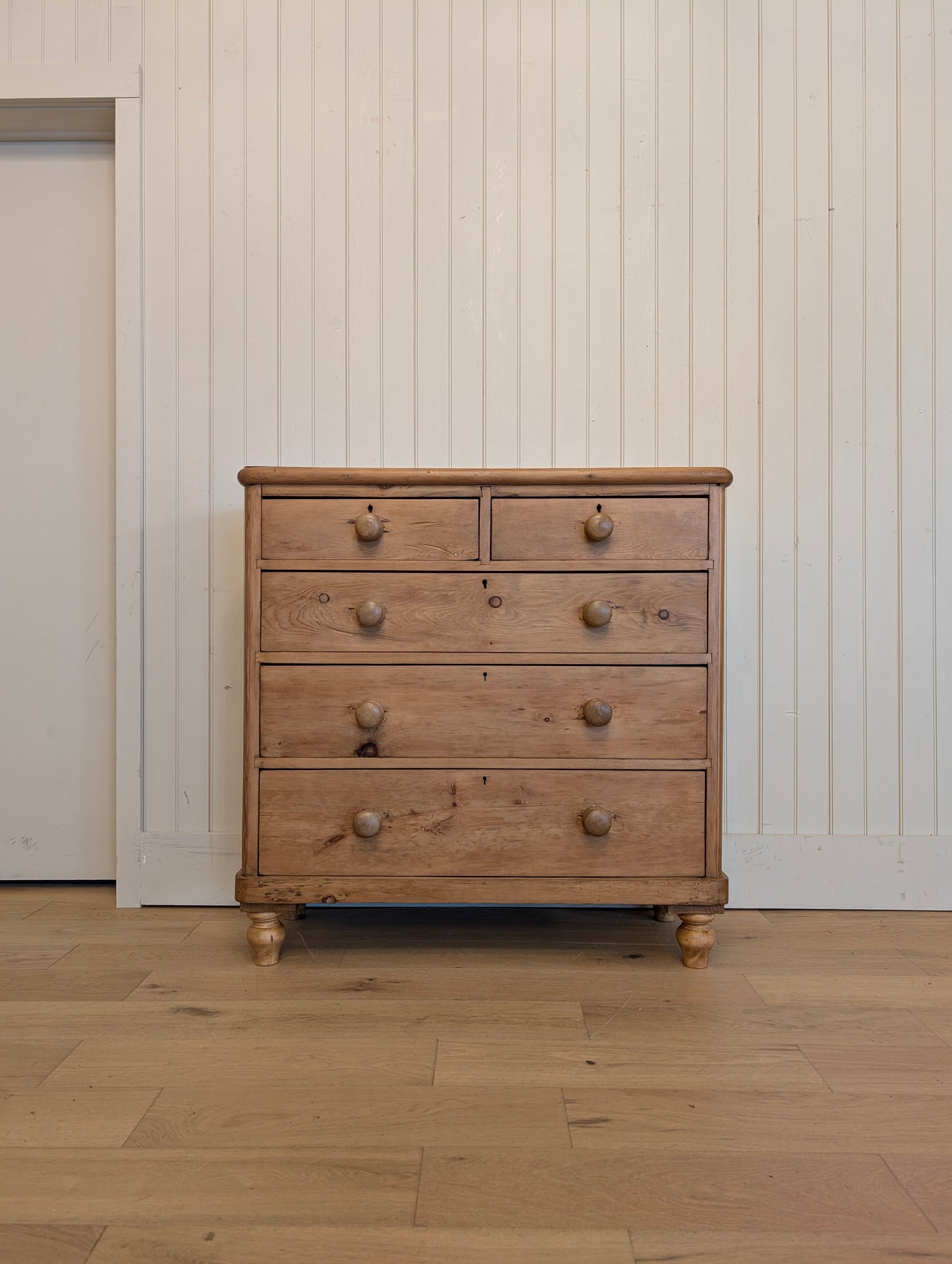 Striking 2 Over 3 Pine Chest
