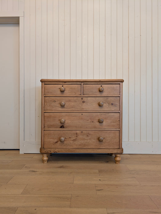 Striking 2 Over 3 Pine Chest
