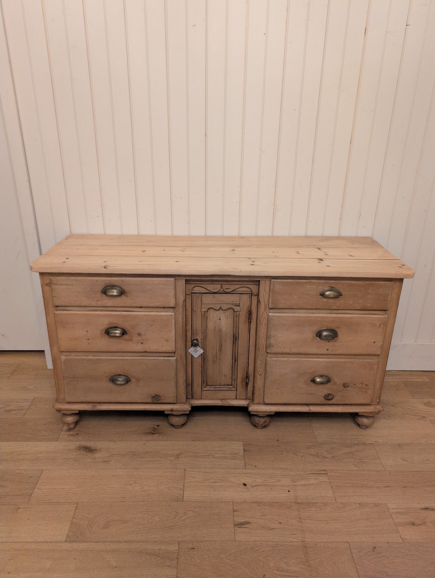 6 Drawer Pine Sideboard