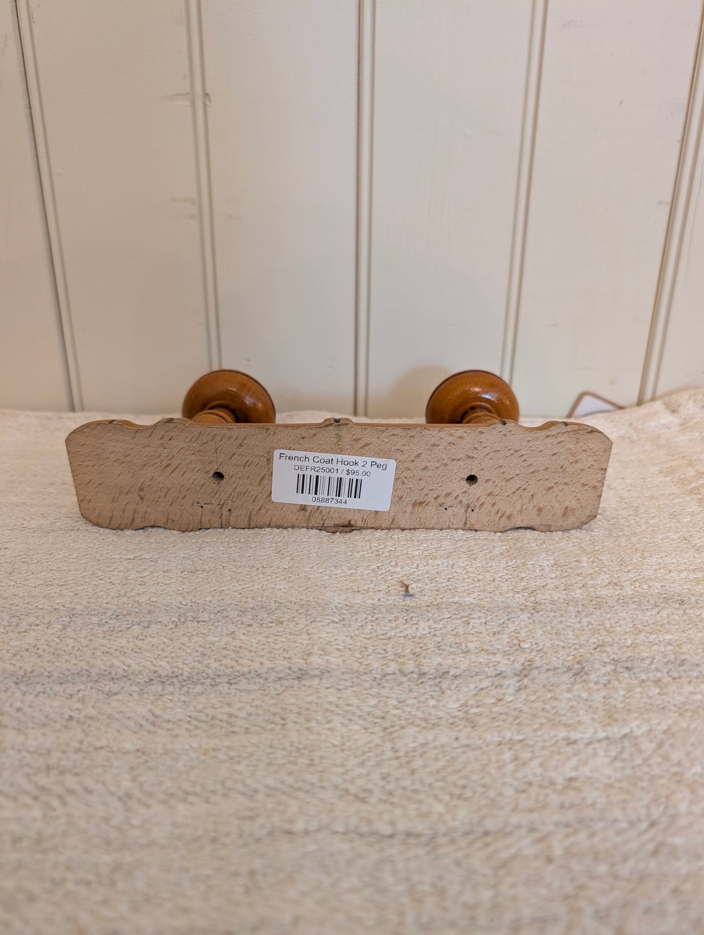 French Coat Hook 2 Peg