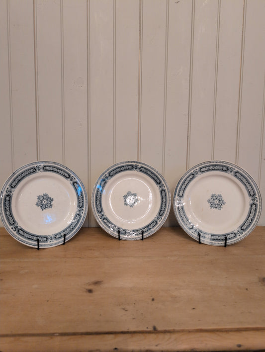 Hawthorne Blossom Blue/Green Plate