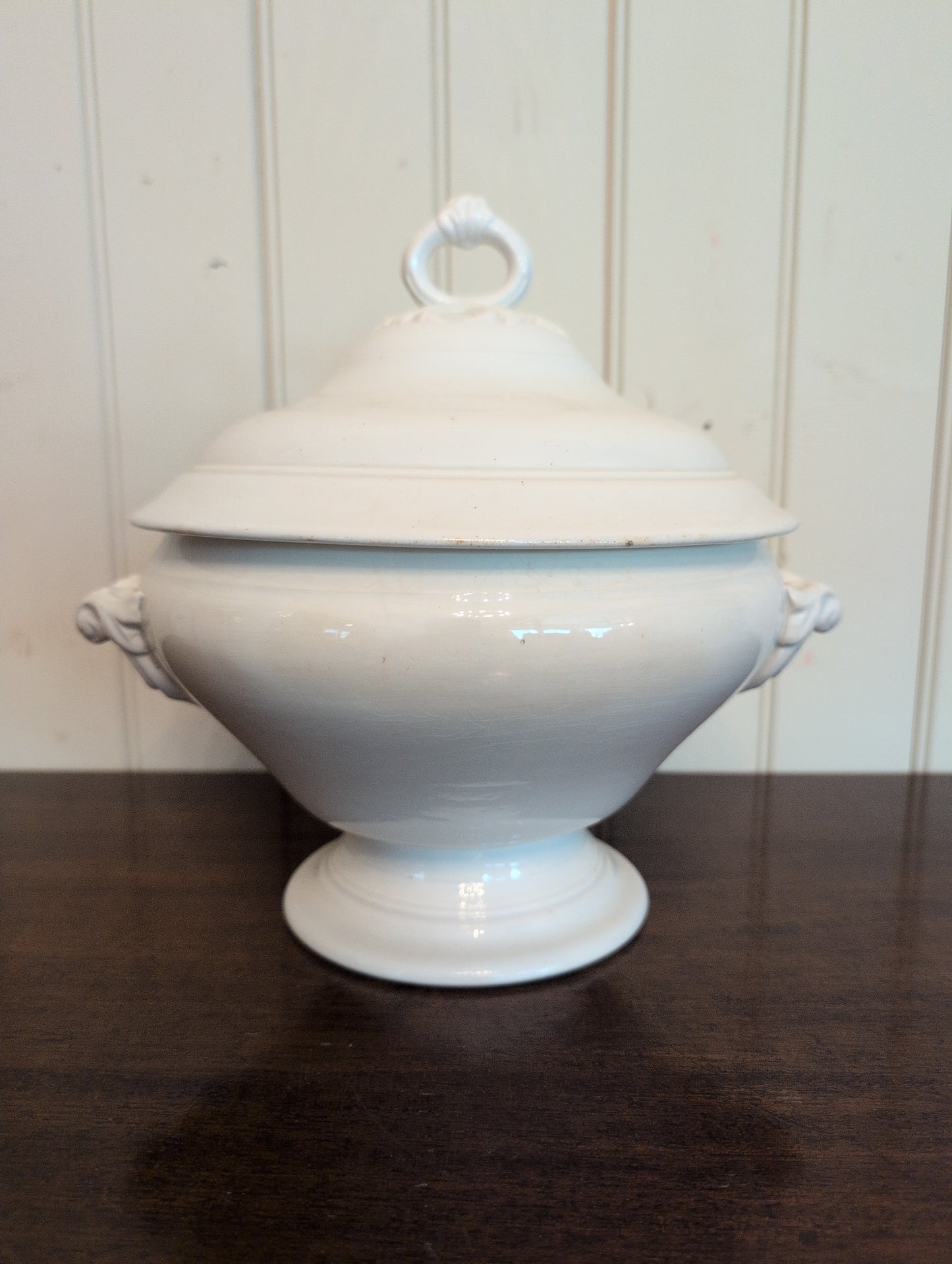 Ironstone Soupiere with Lid 56