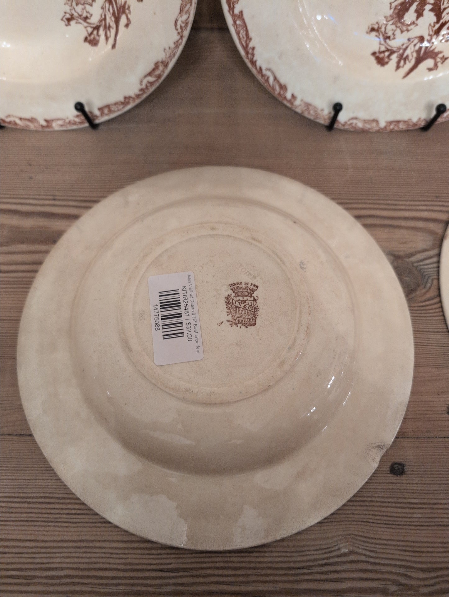 Jules Vieillard Datura 9.25" Bowl Imperfect