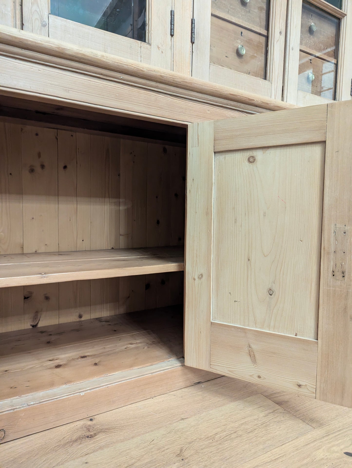 French Pine Bakery Cupboard