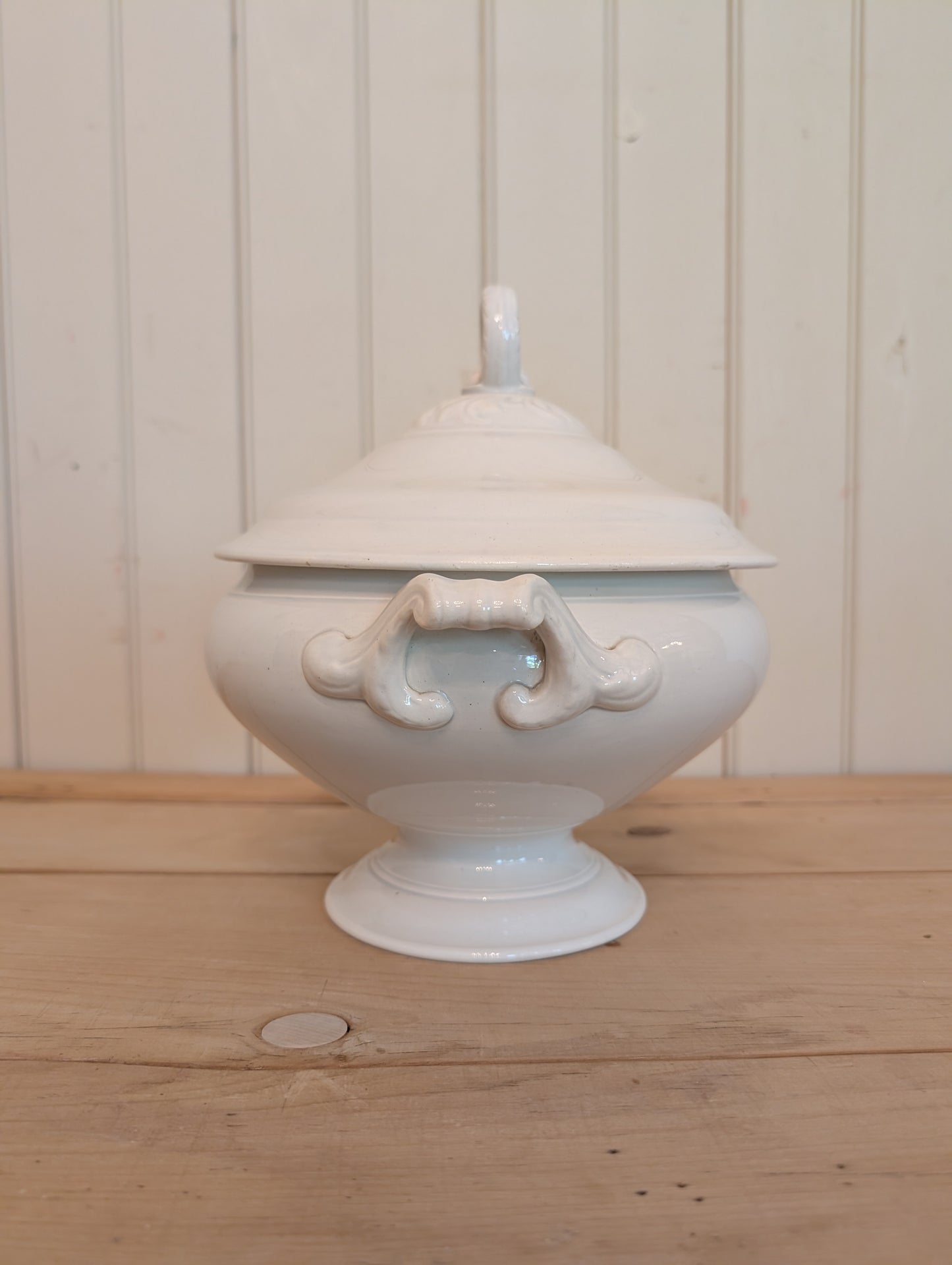 Lidded Ironstone Soupiere 26