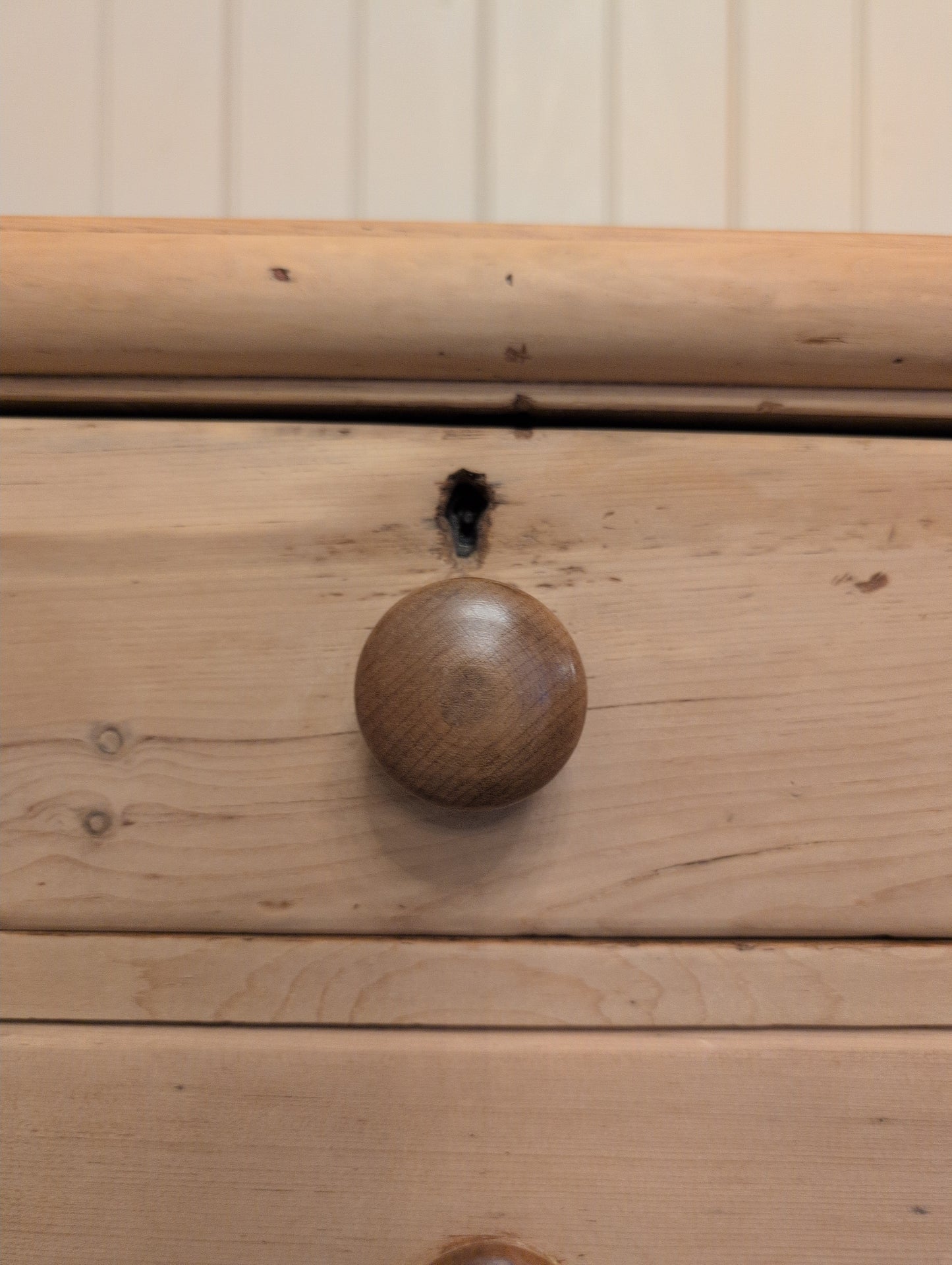 Light Pine 2 Over 3 Chest of Drawers