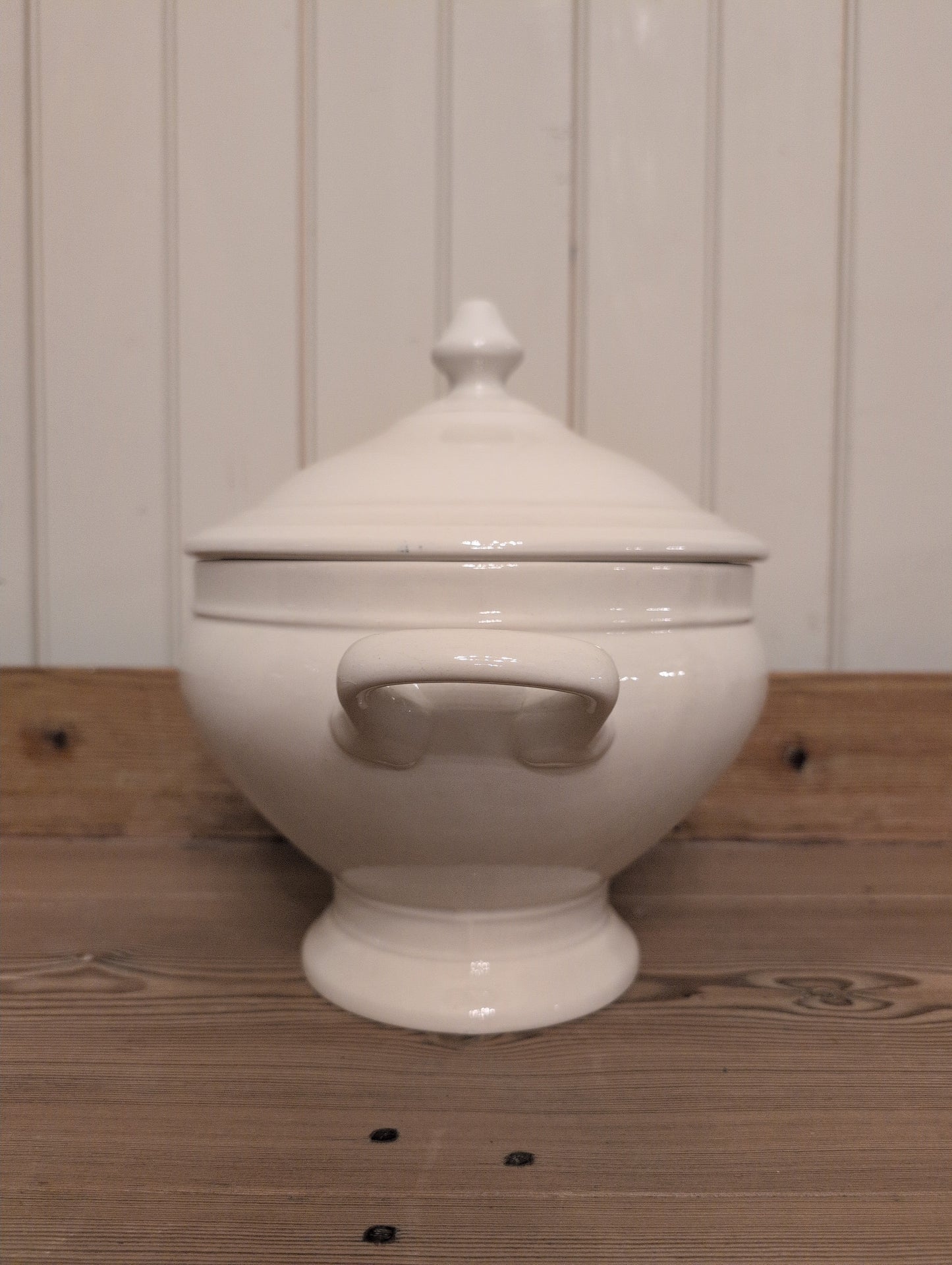 Ironstone Soupiere Lid/Ladle 63