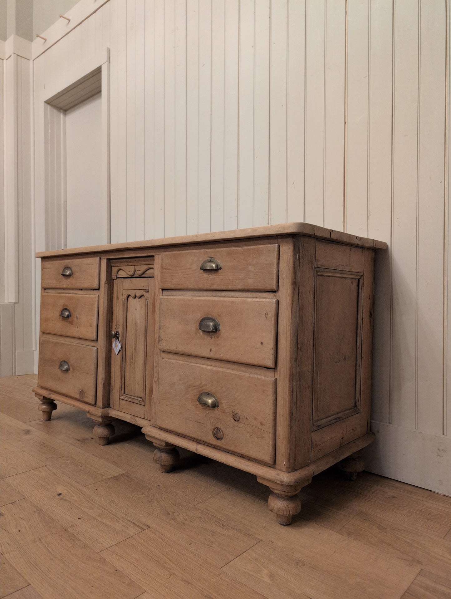 6 Drawer Pine Sideboard