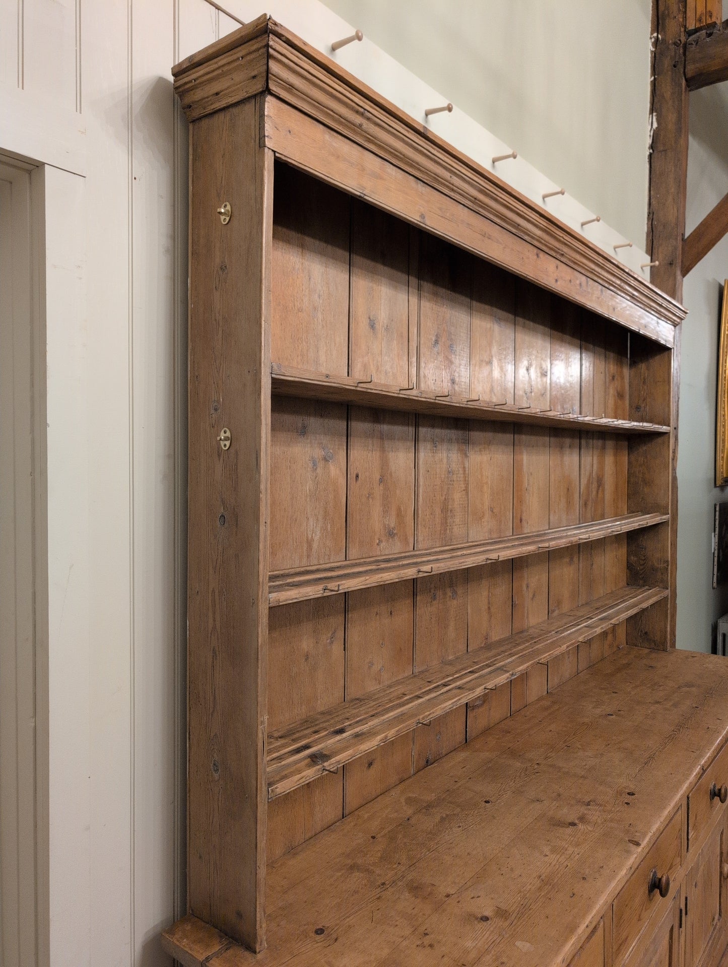 Victorian Pine 8ft Dresser