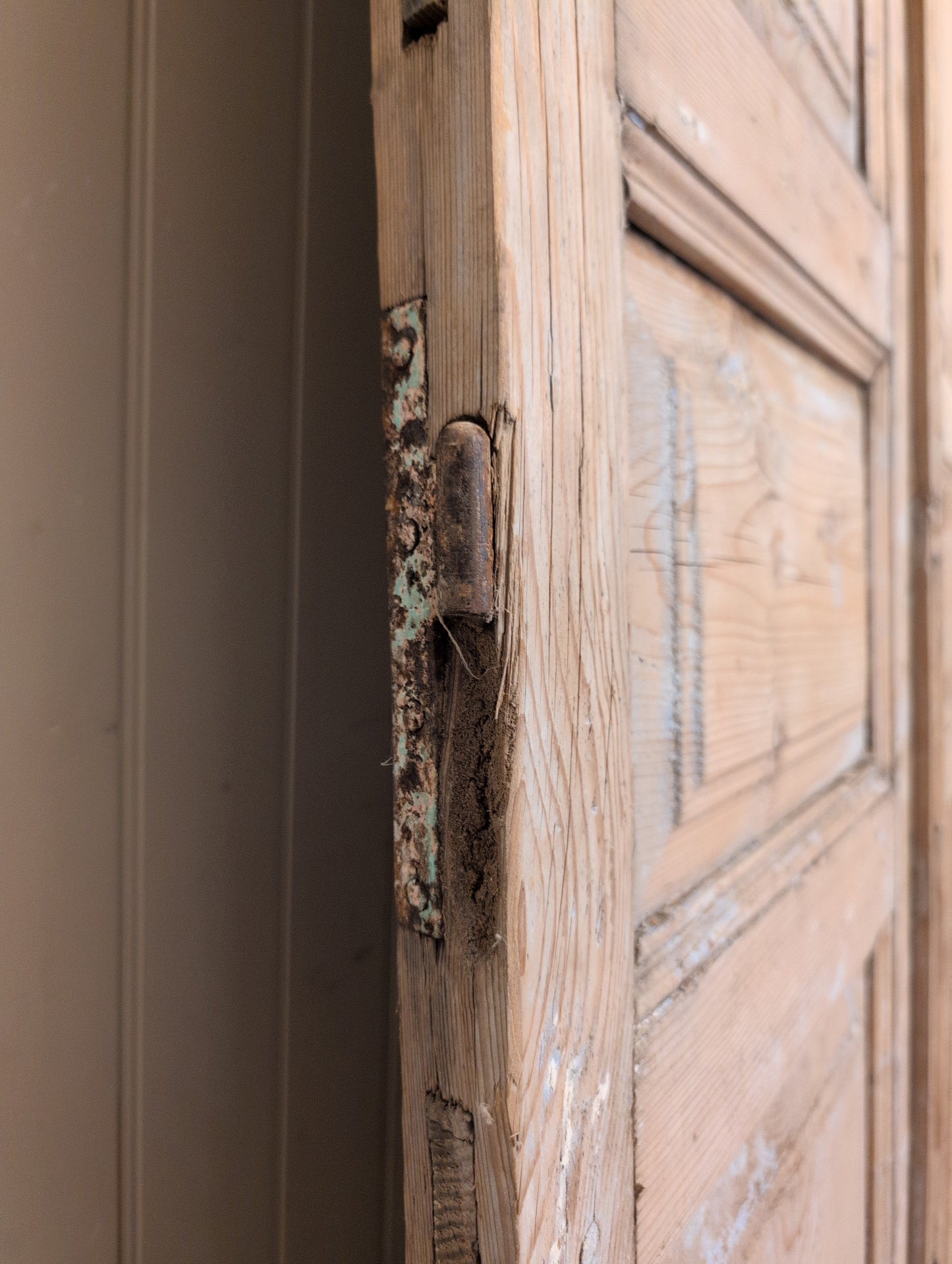 Pair of French Pine Doors