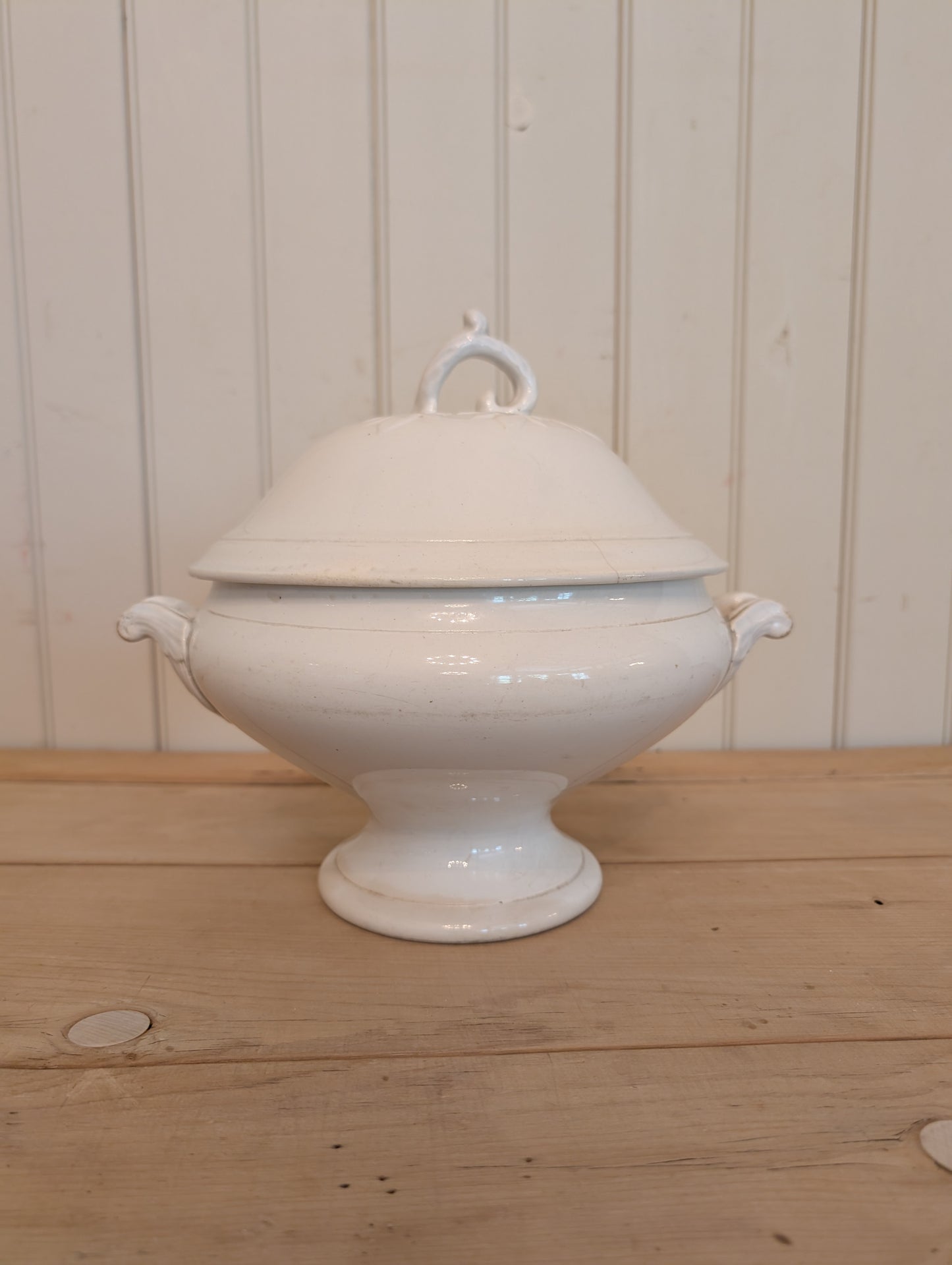 Lidded Ironstone Soupiere 25