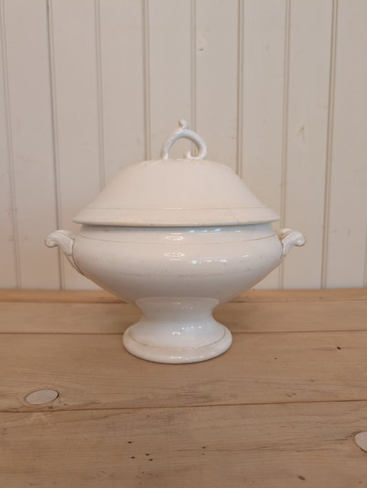 Lidded Ironstone Soupiere 25