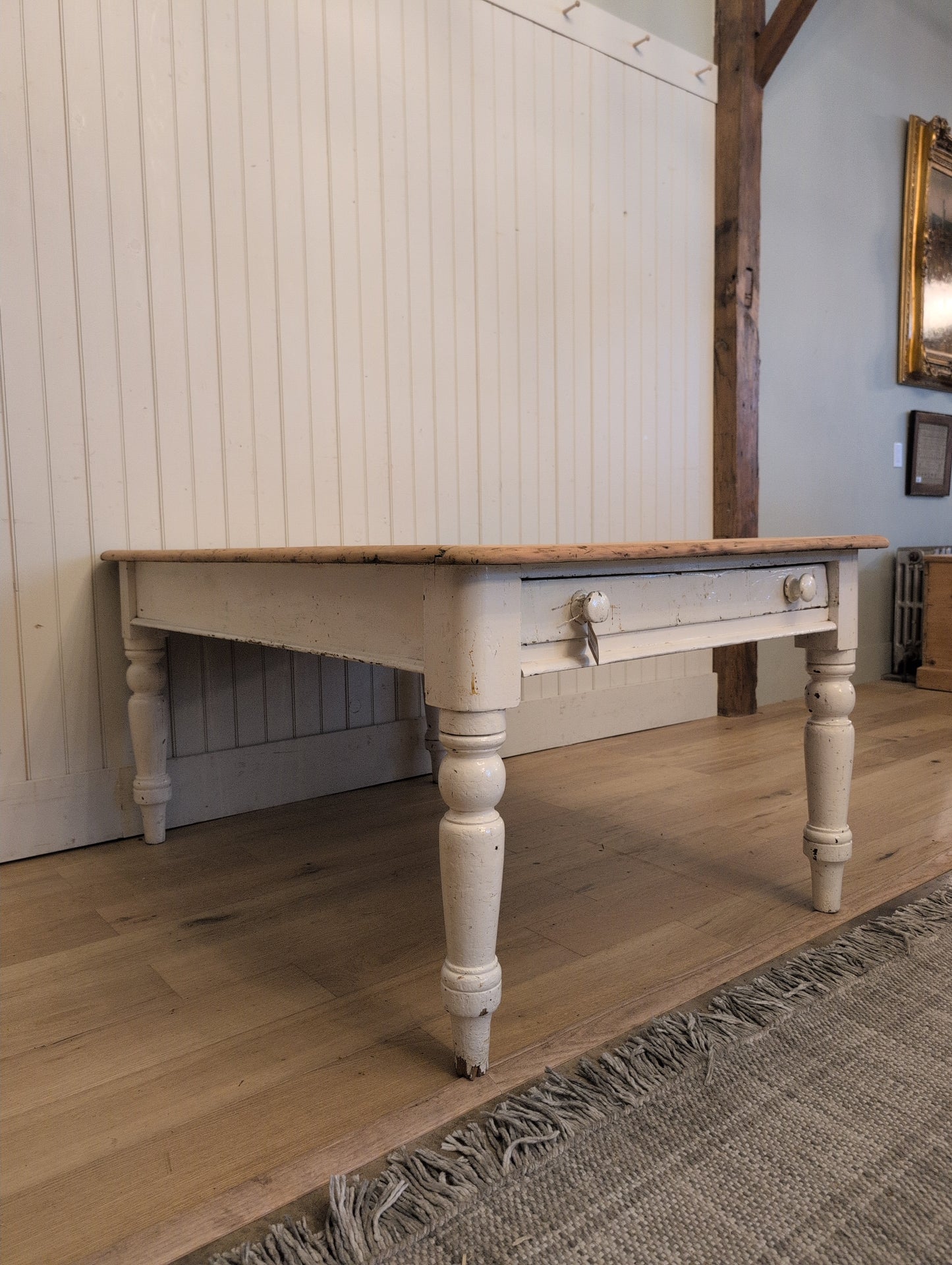 White/Pine Kitchen Table