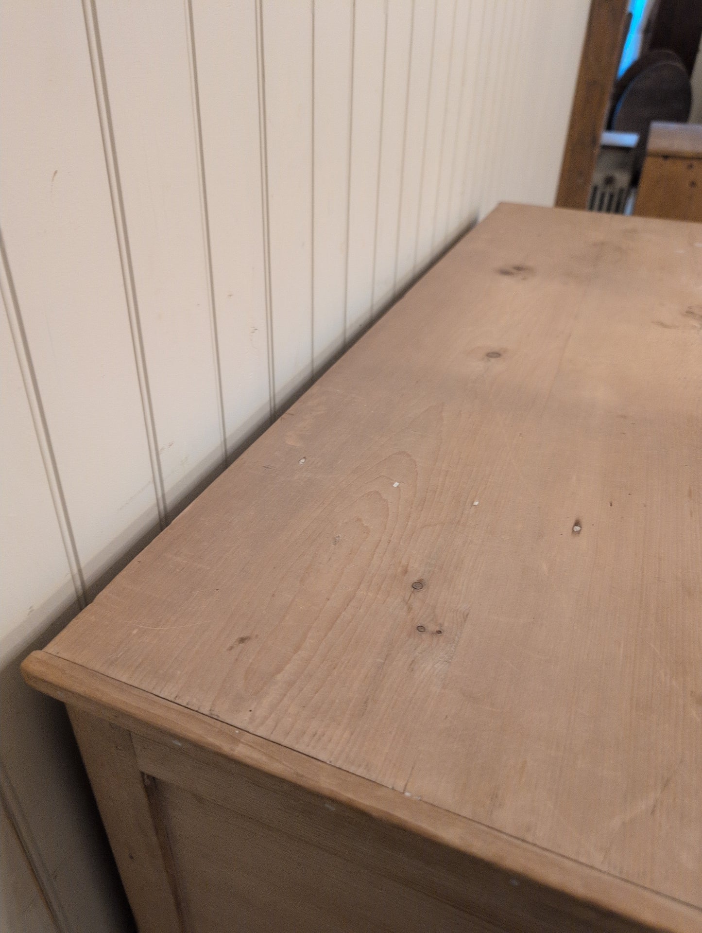 English Pine Mule Chest