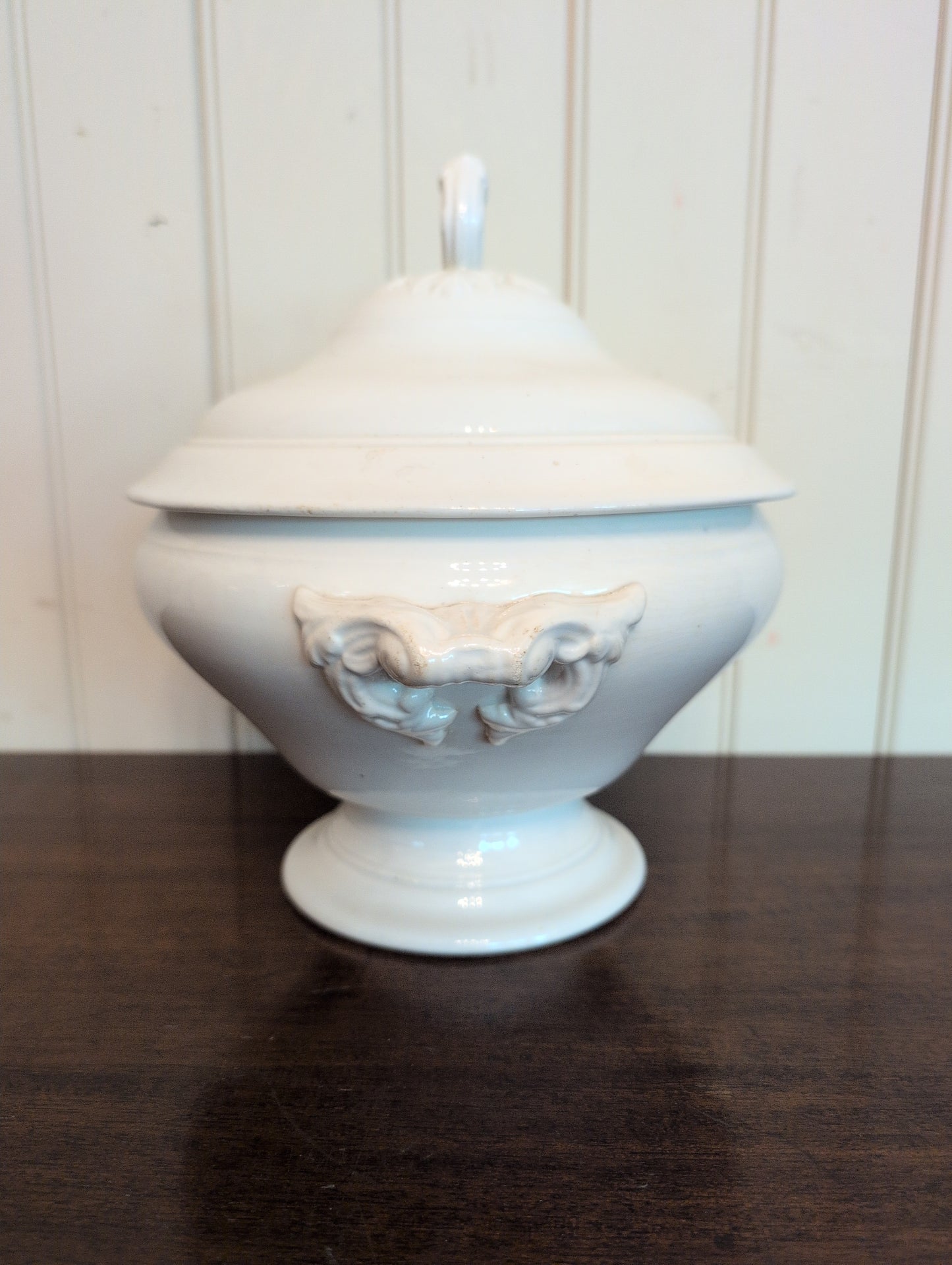 Ironstone Soupiere with Lid 56