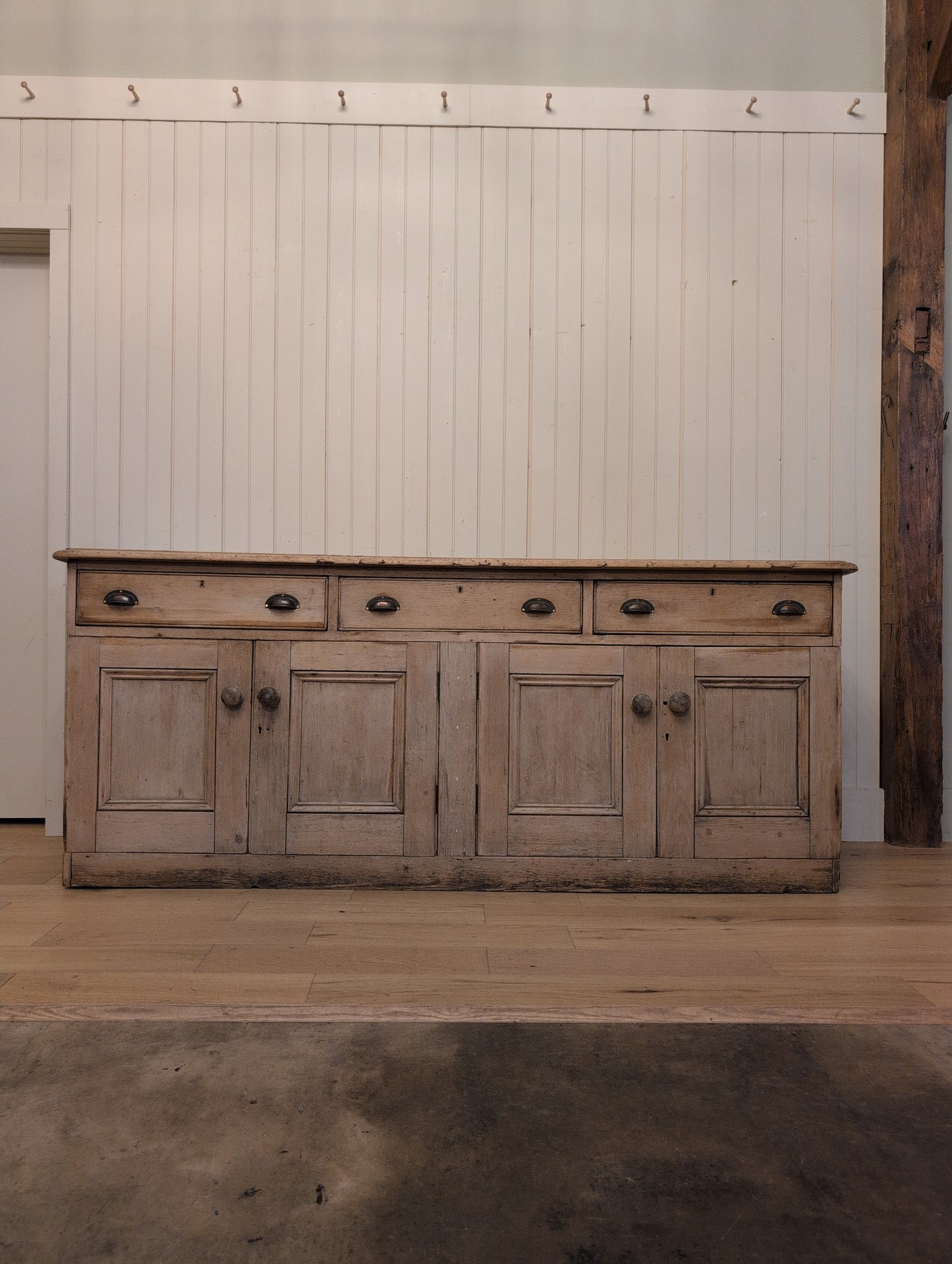 Victorian Pine 7ft+ Sideboard