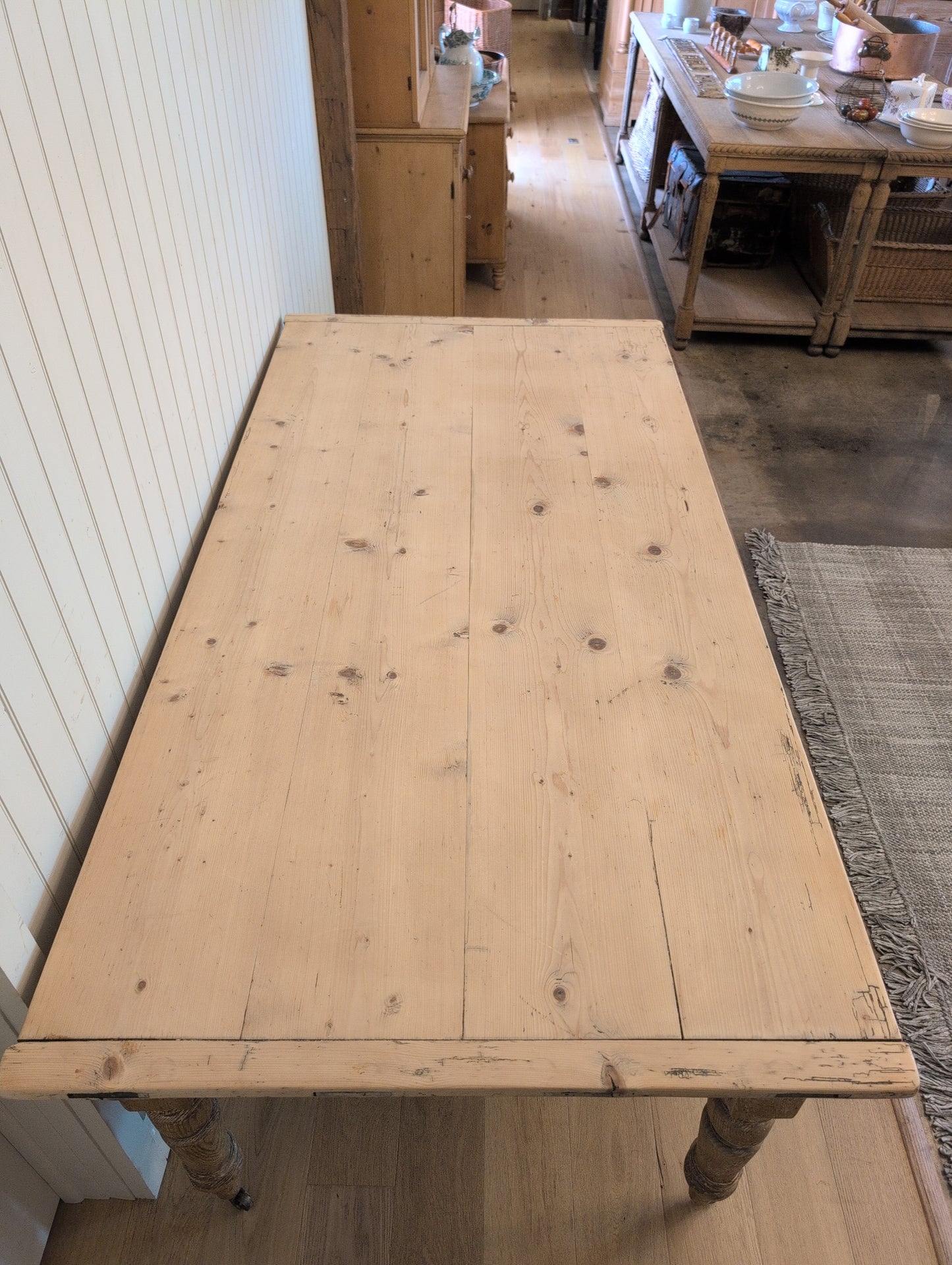 2 Drawer English Pine Table