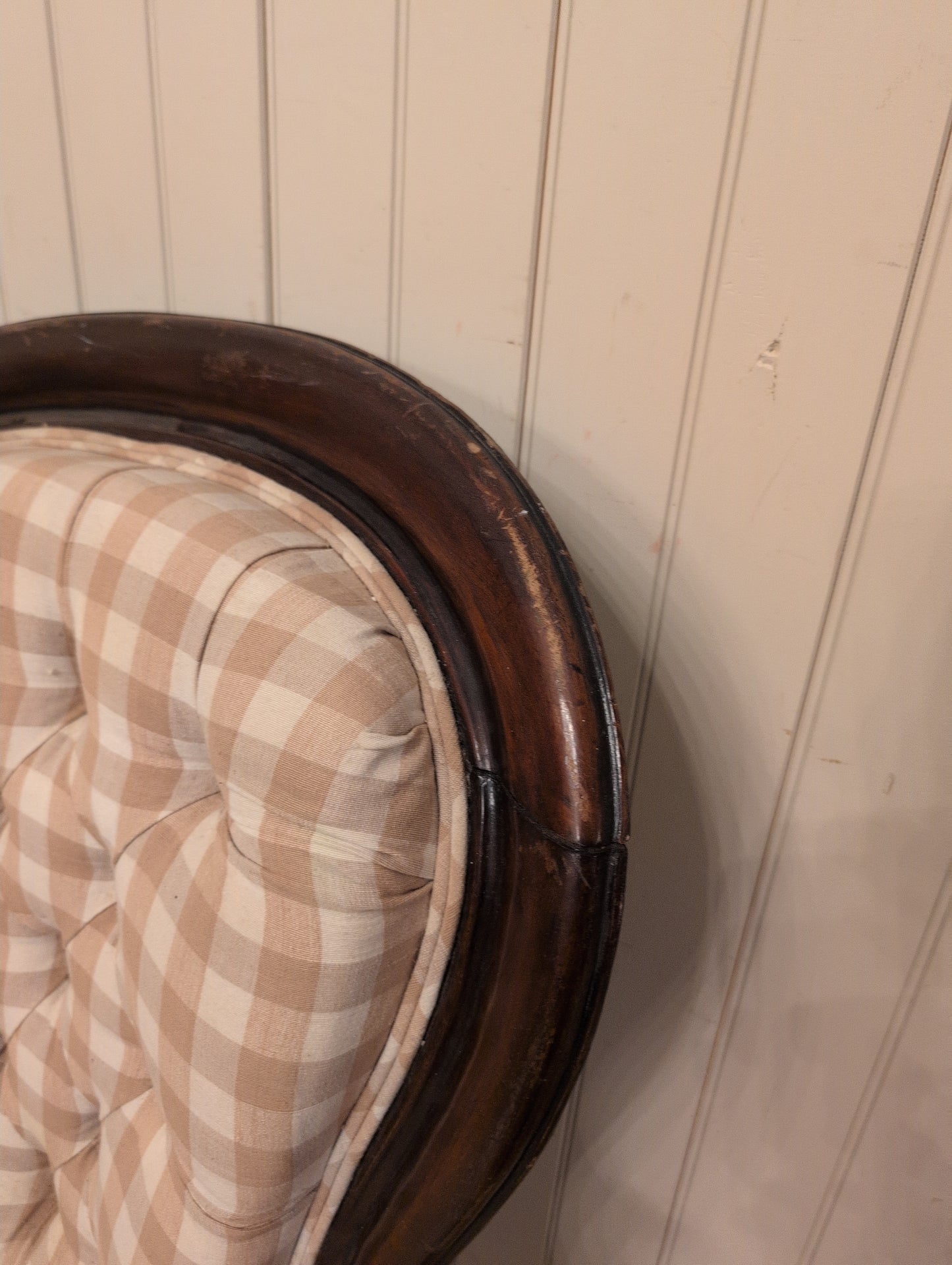 Gingham Nursing Chair