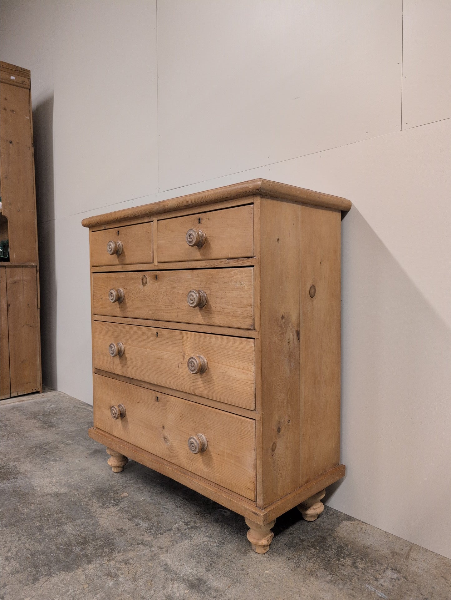 Honey Pine 2 Over 3 Chest