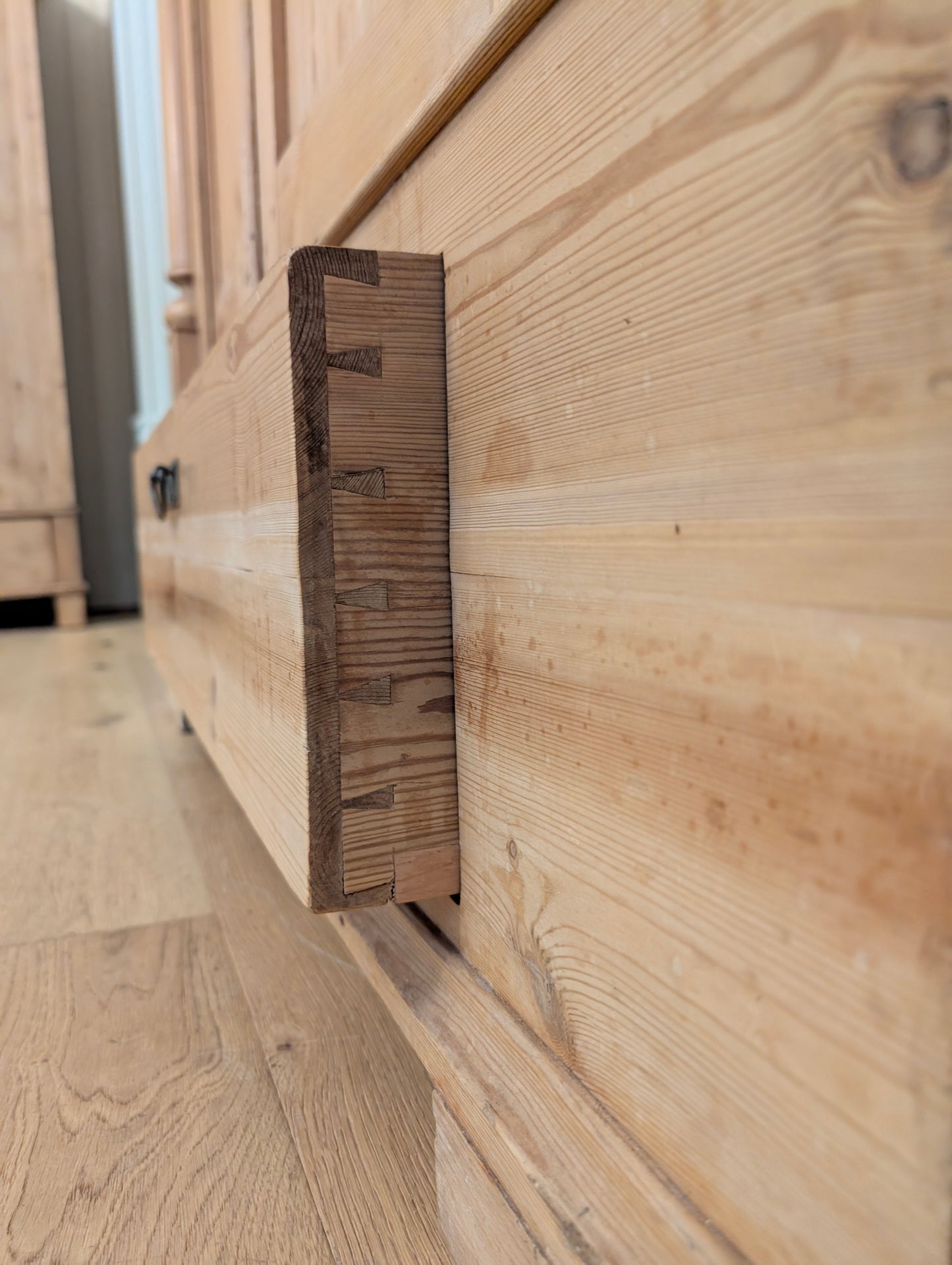 Turned Post Two Door Wardrobe