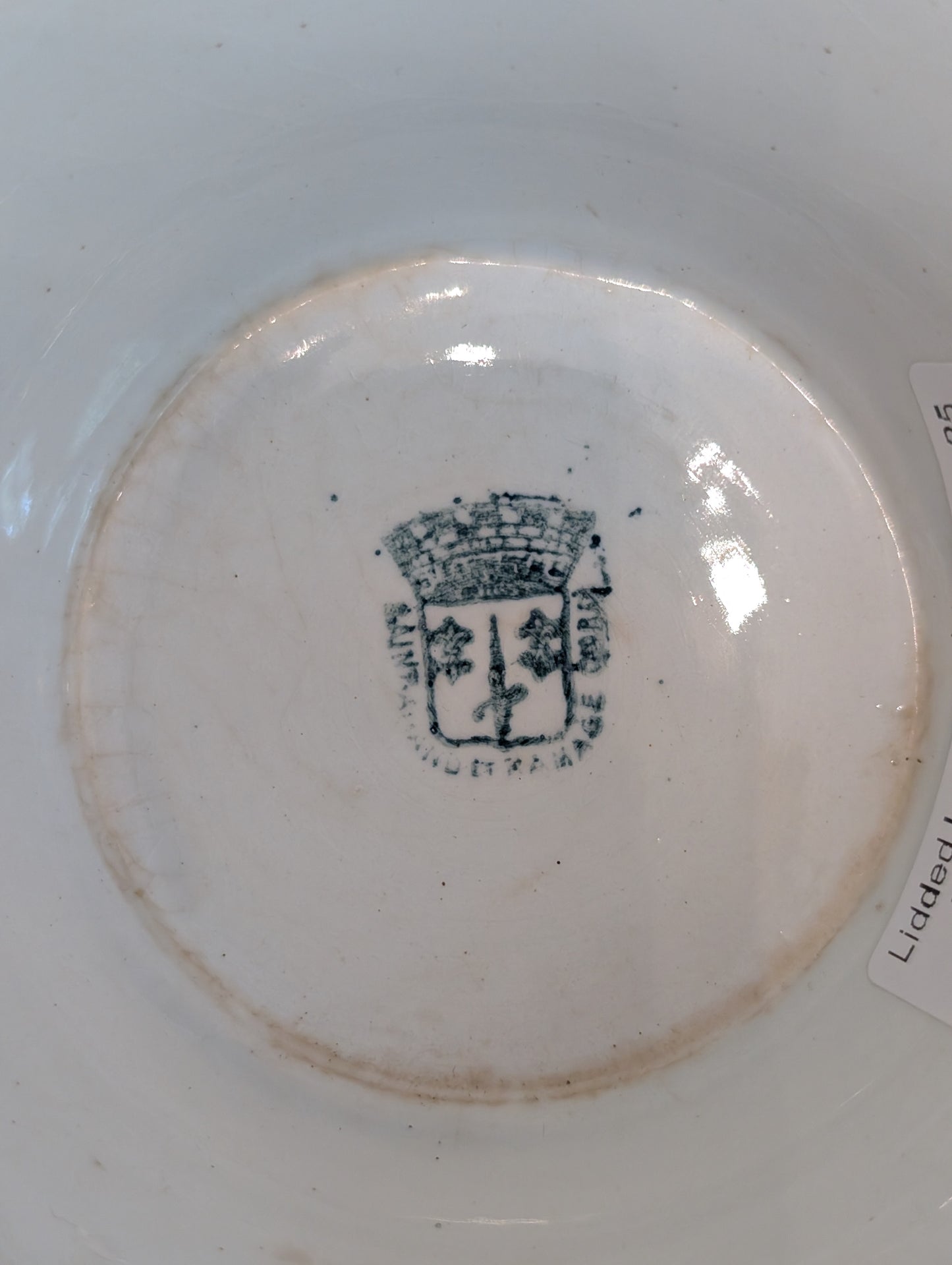 Lidded Ironstone Soupiere 25