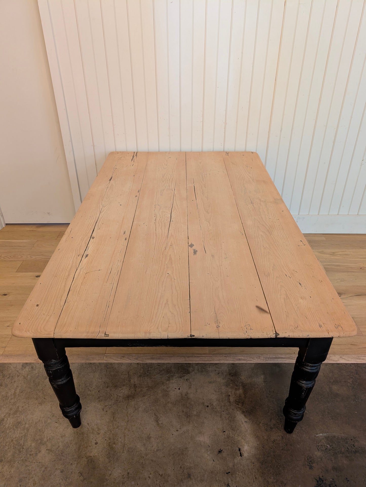 Ebonized English Pine Table