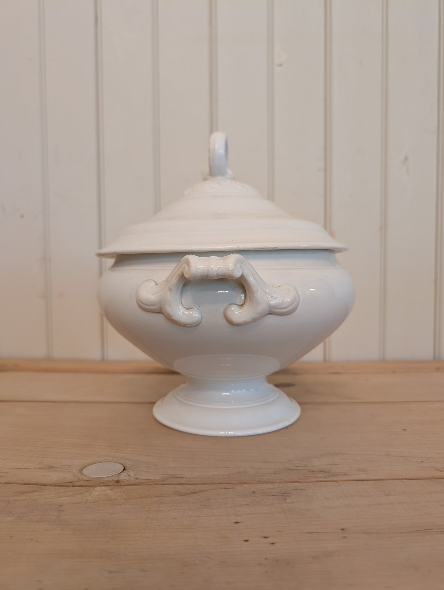 Lidded Ironstone Soupiere 26
