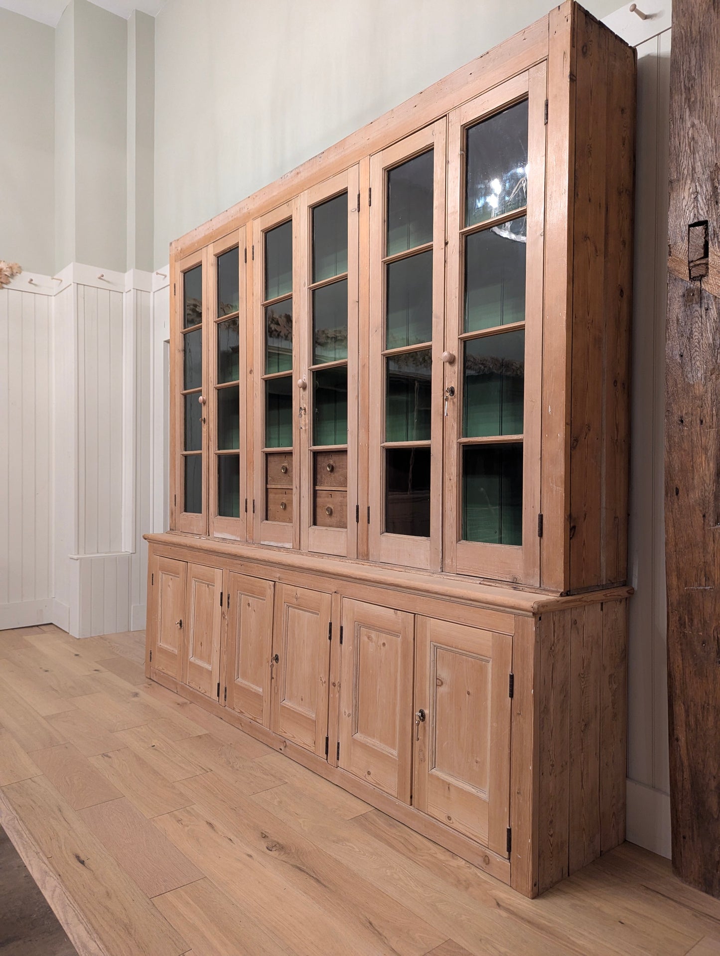 French Pine Bakery Cupboard