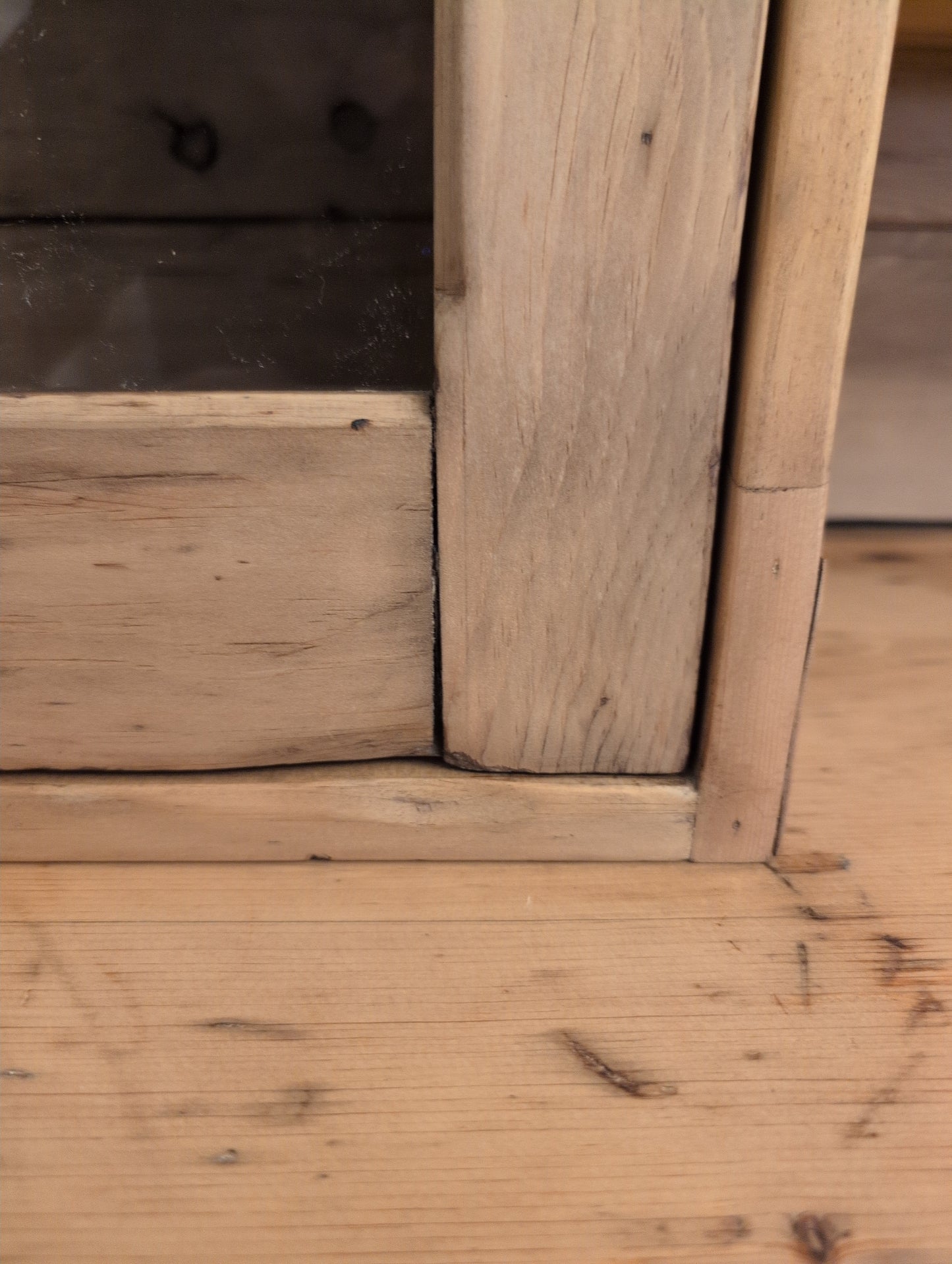 Glazed Dog Kennel Dresser