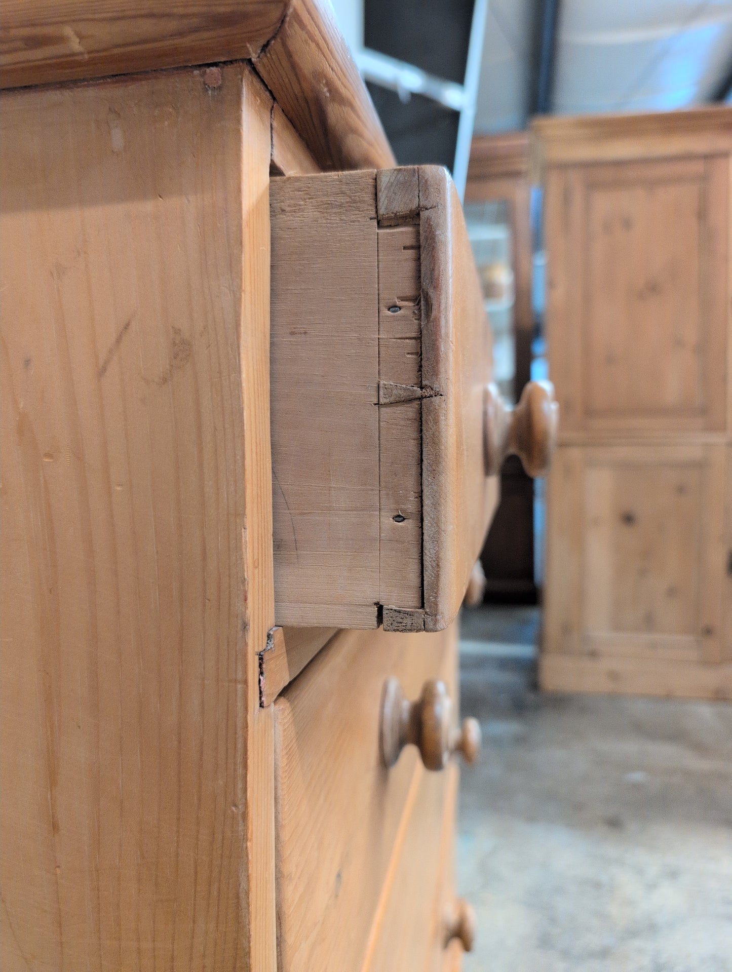 Honey Pine 2 Over 3 Chest