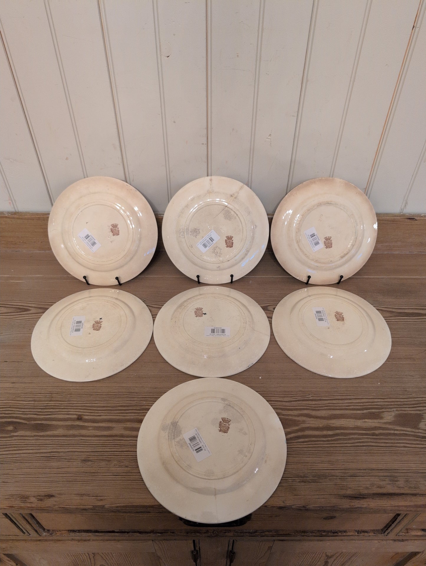 Jules Vieillard Datura 9.25" Plate Imperfect