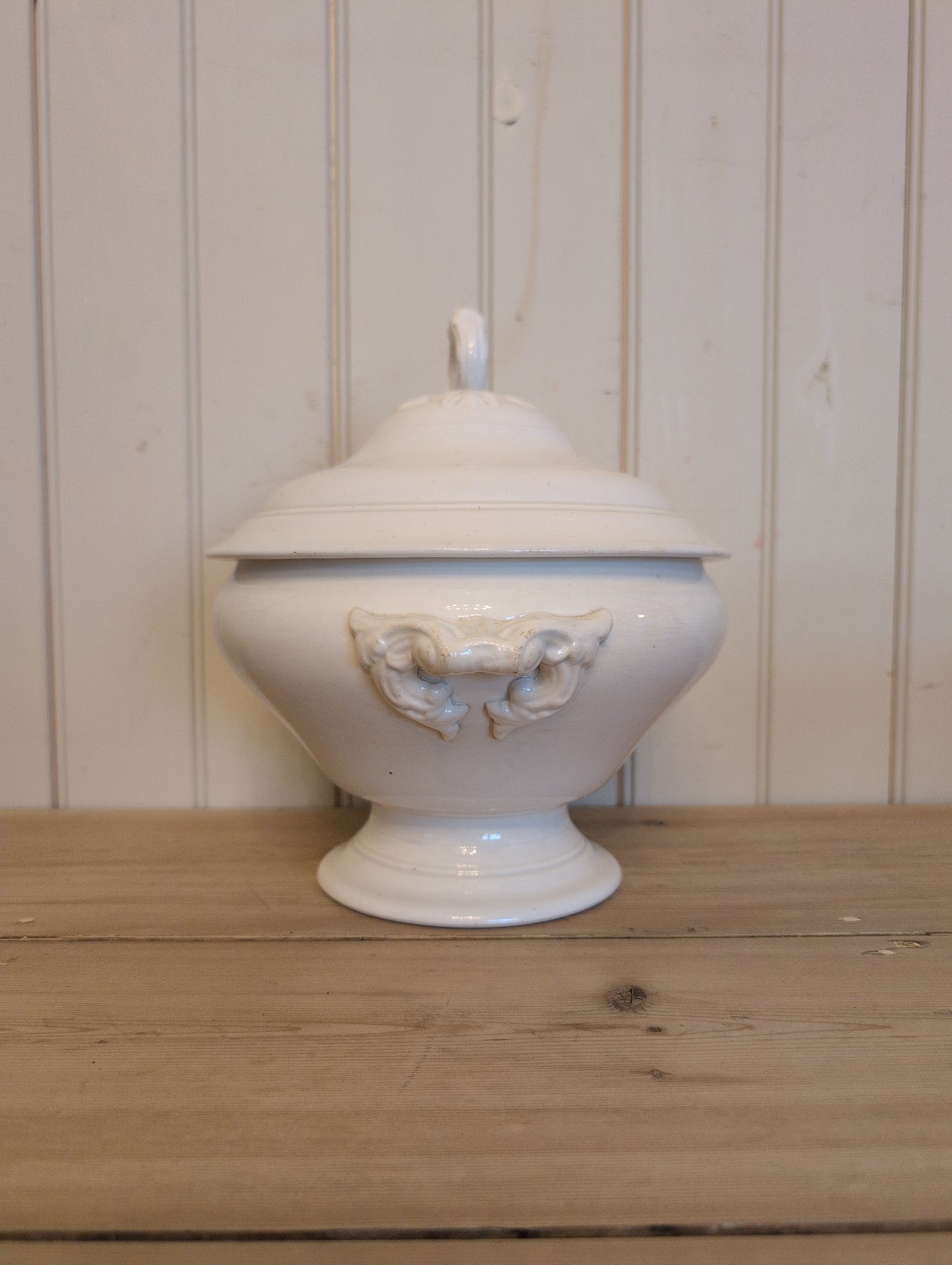 Ironstone Soupiere with Lid 56