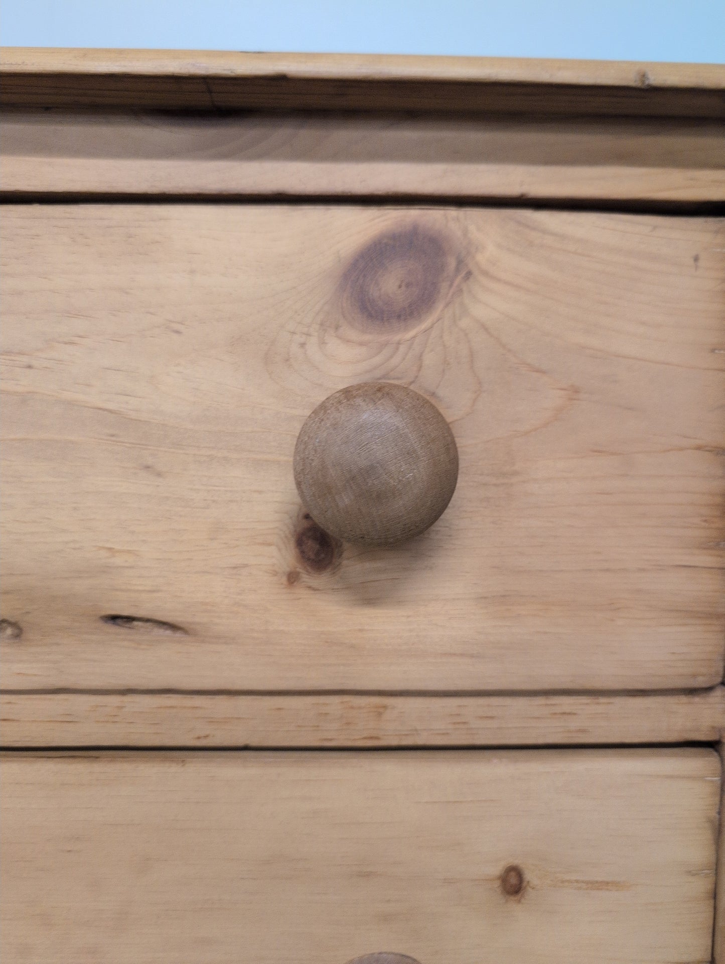 Nutty Brown English Pine Chest