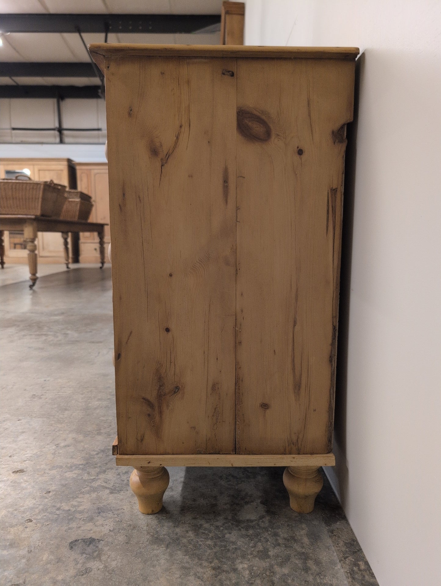 Nutty Brown English Pine Chest