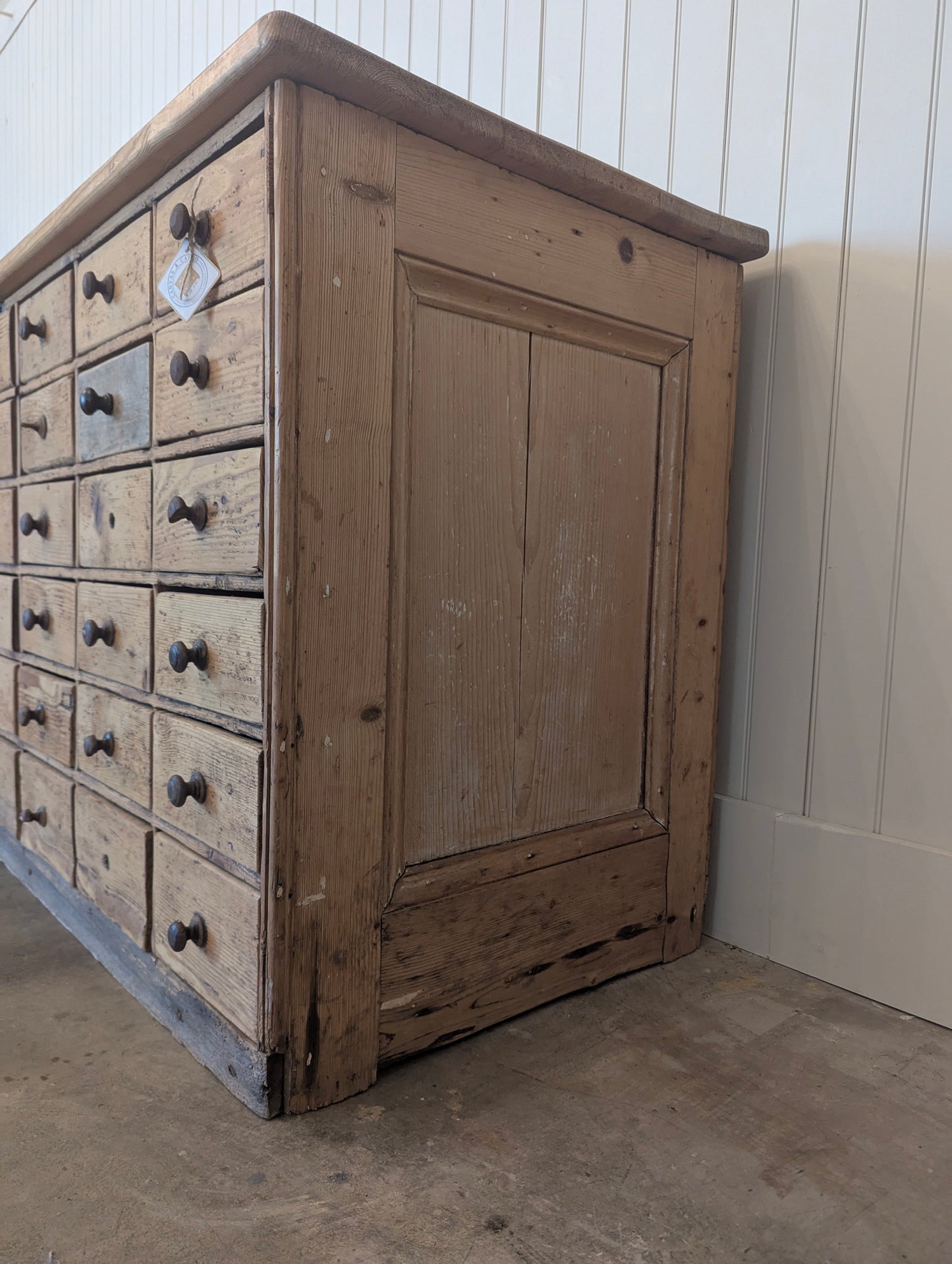 12ft Pine Haberdashery Counter