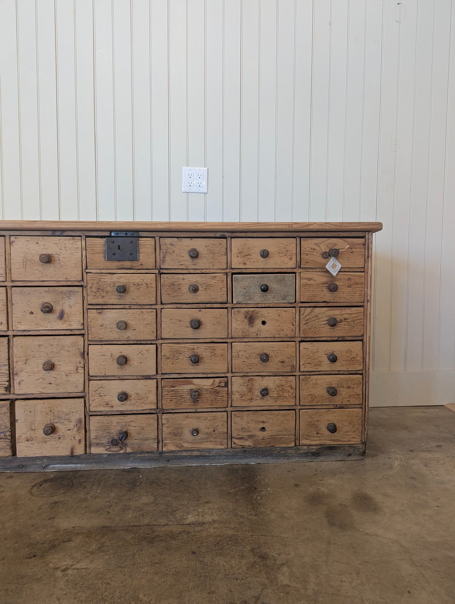 12ft Pine Haberdashery Counter