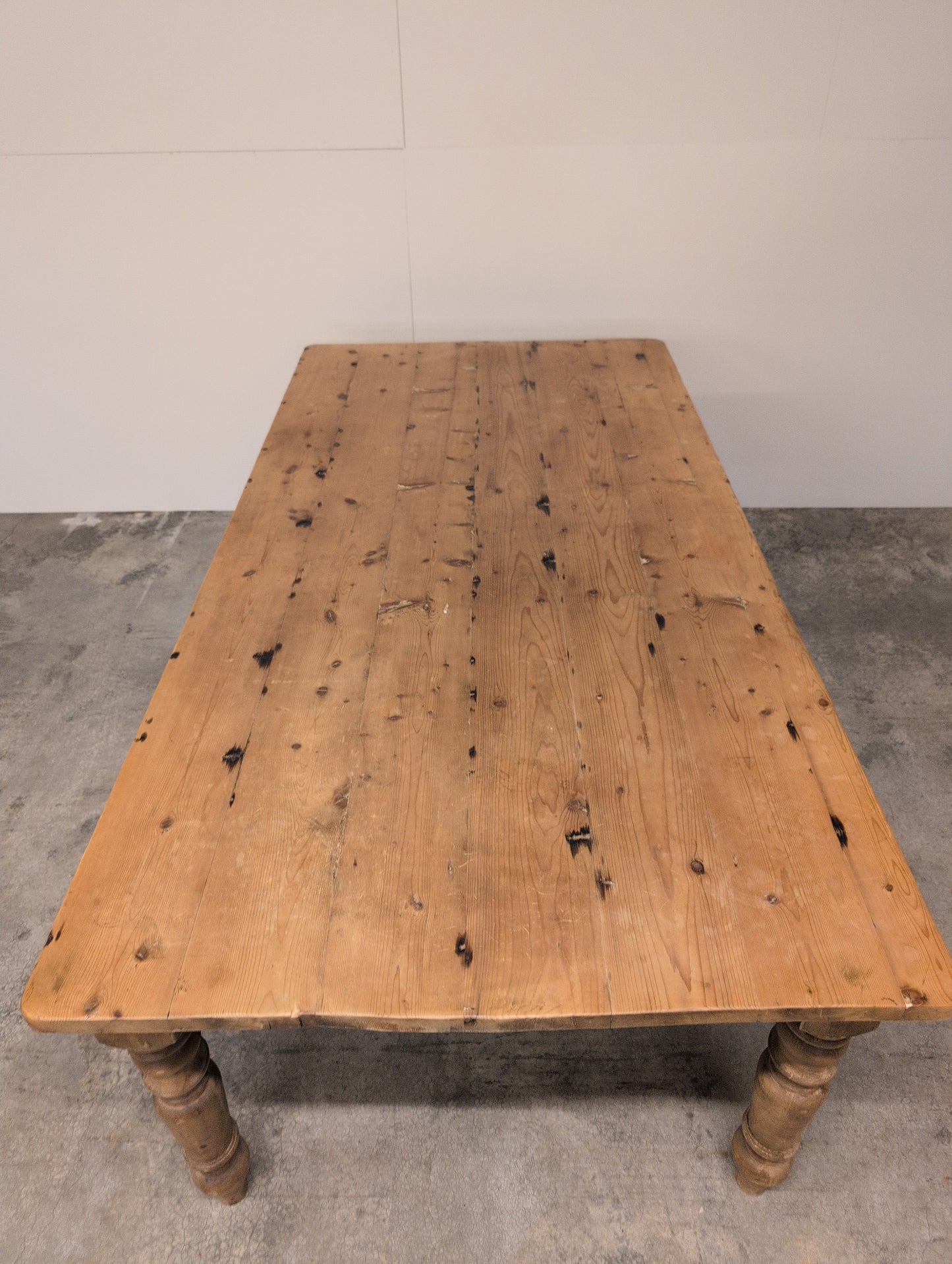 7ft Plank Top Pine Table