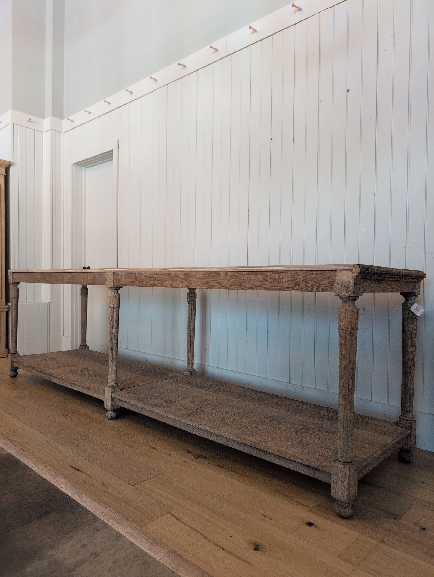 Scrubbed Oak Belgian Drapers Table 2