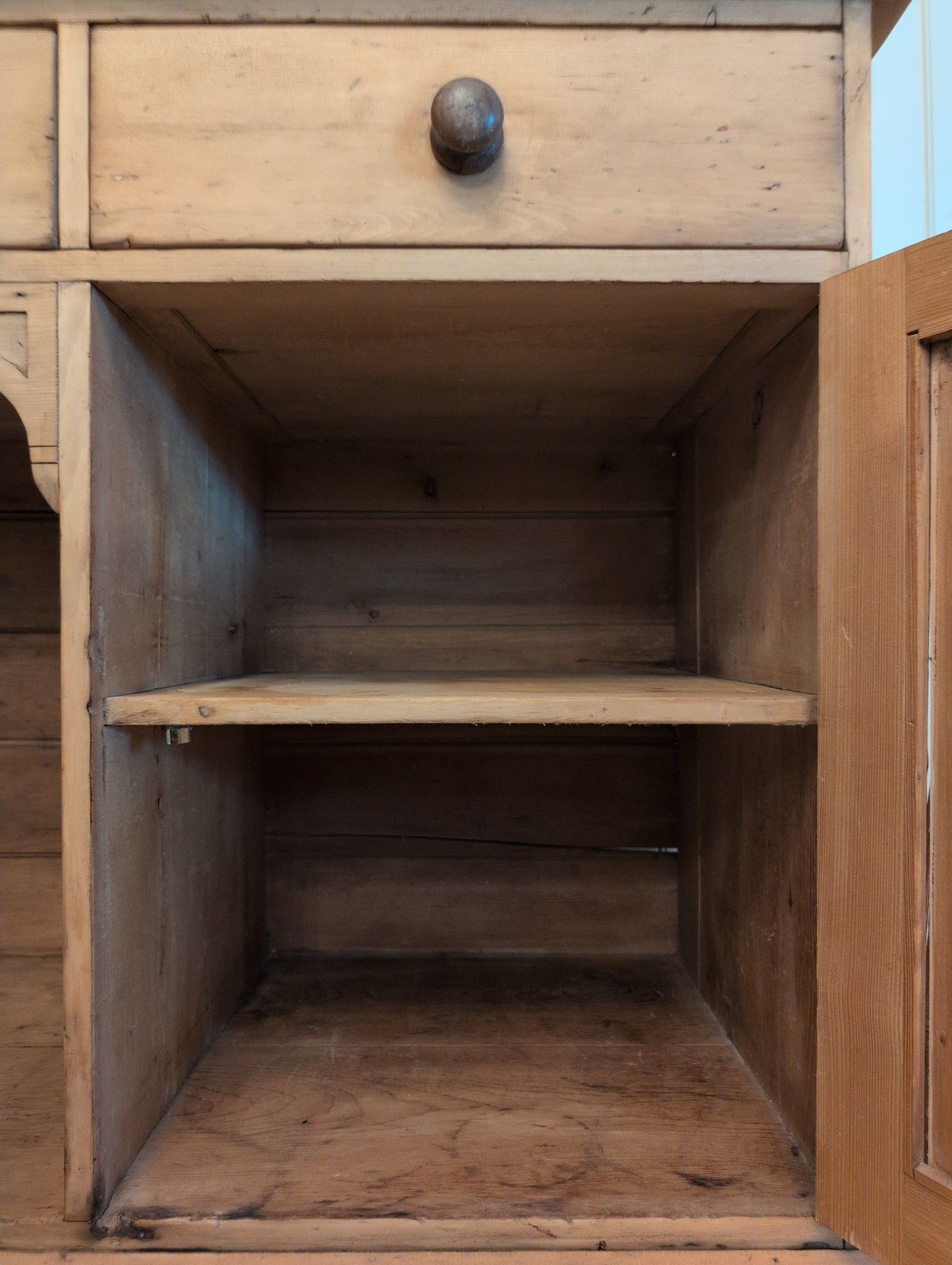 Glazed Dog Kennel Dresser