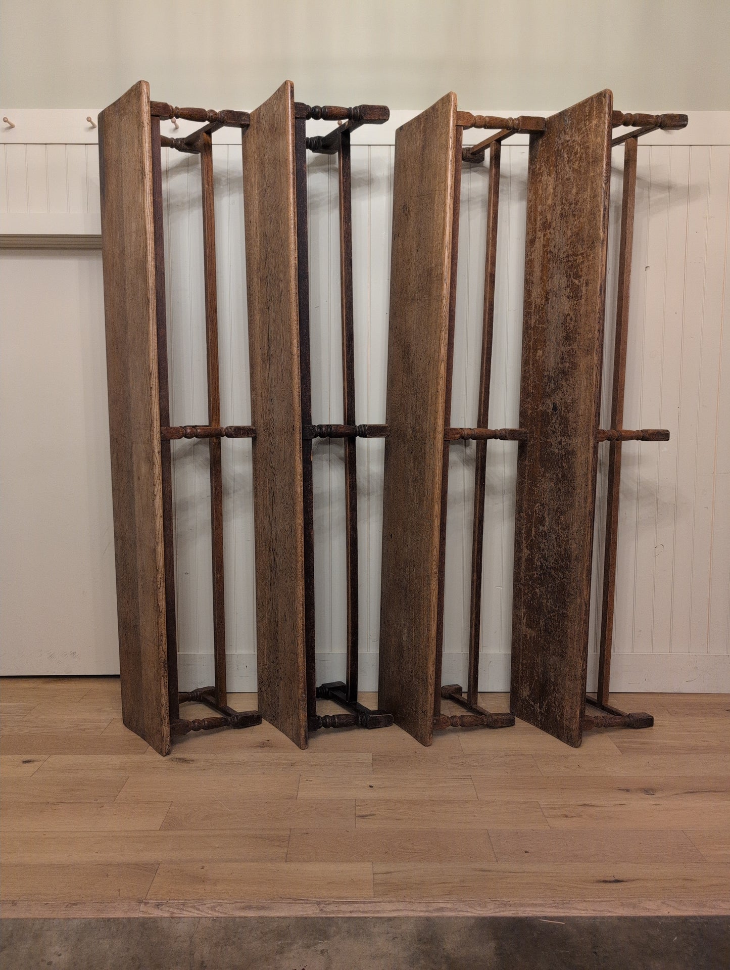 19th C. English Oak Bench D