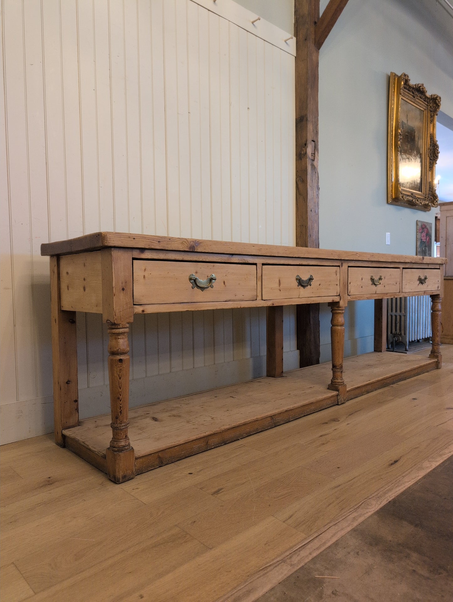 English Pine Potboard Base
