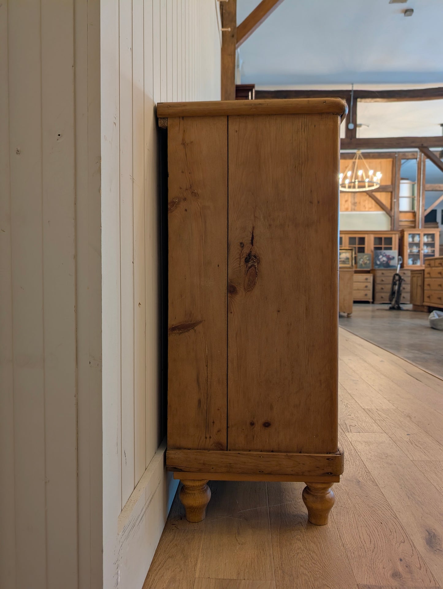 Striking 2 Over 3 Pine Chest