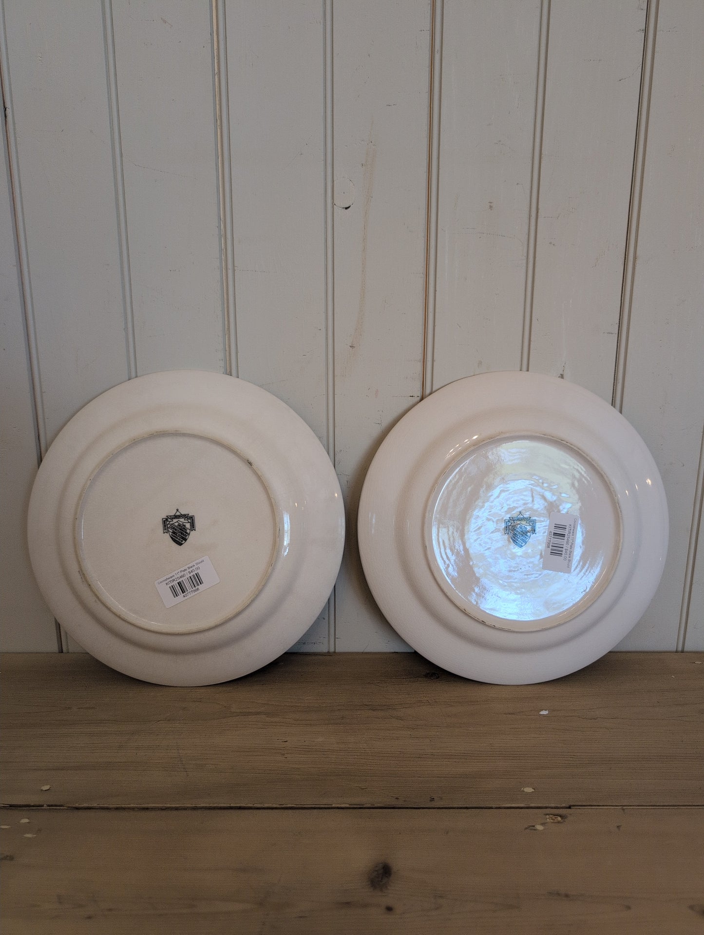 Cornishware 11" Plate Black Shield