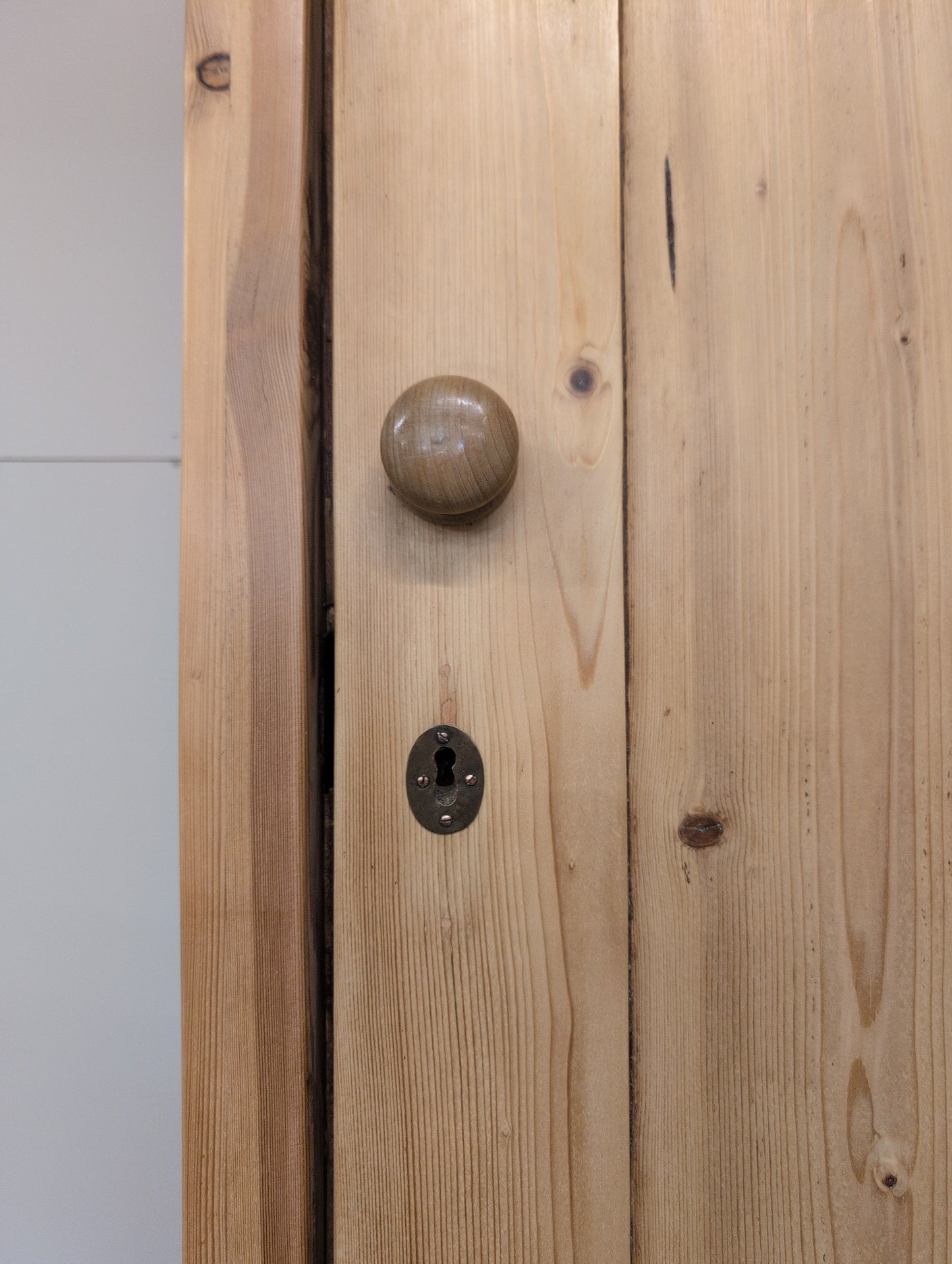 Single Door Wardrobe - Blonde