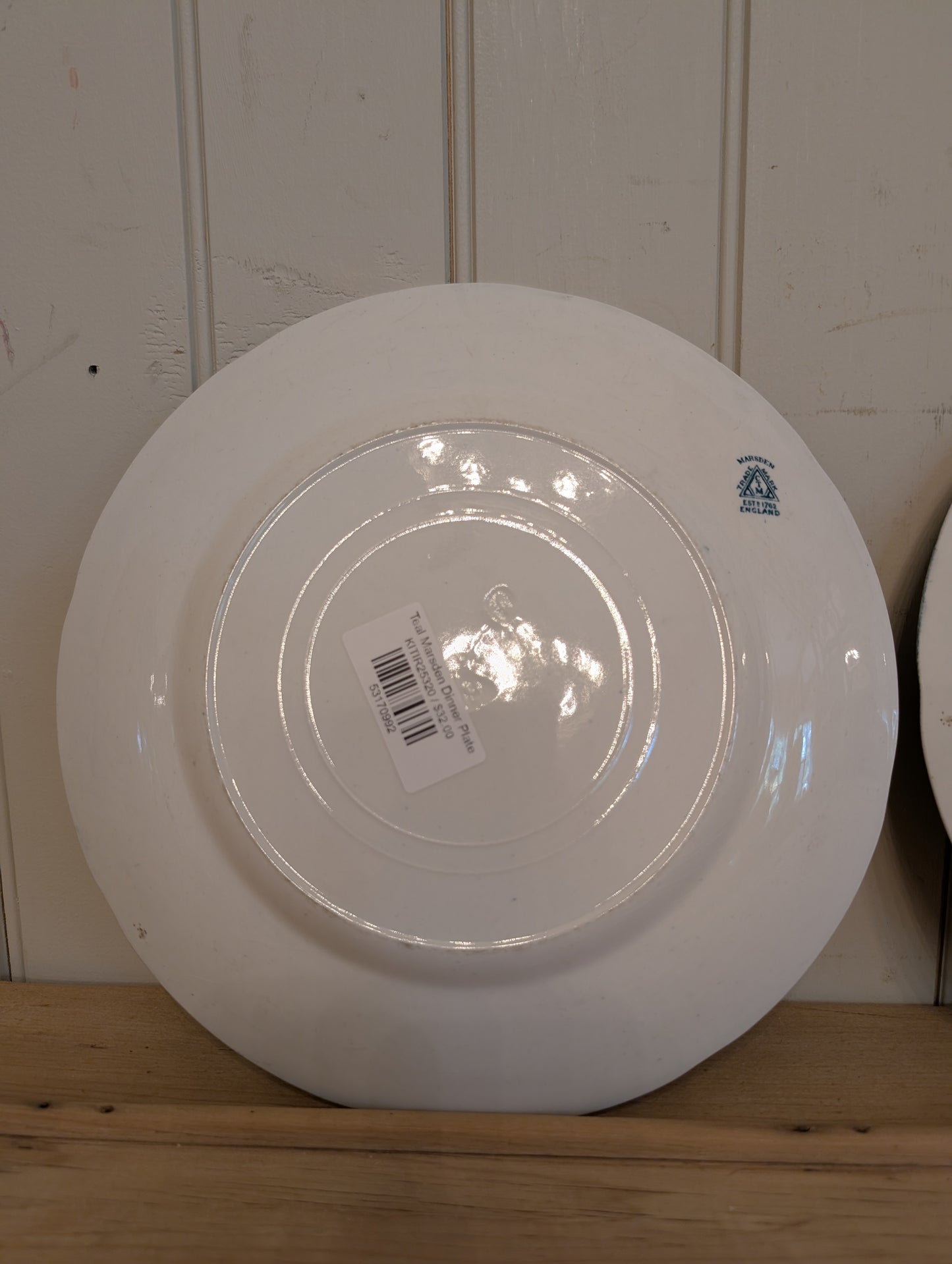 Teal Marsden Dinner Plate