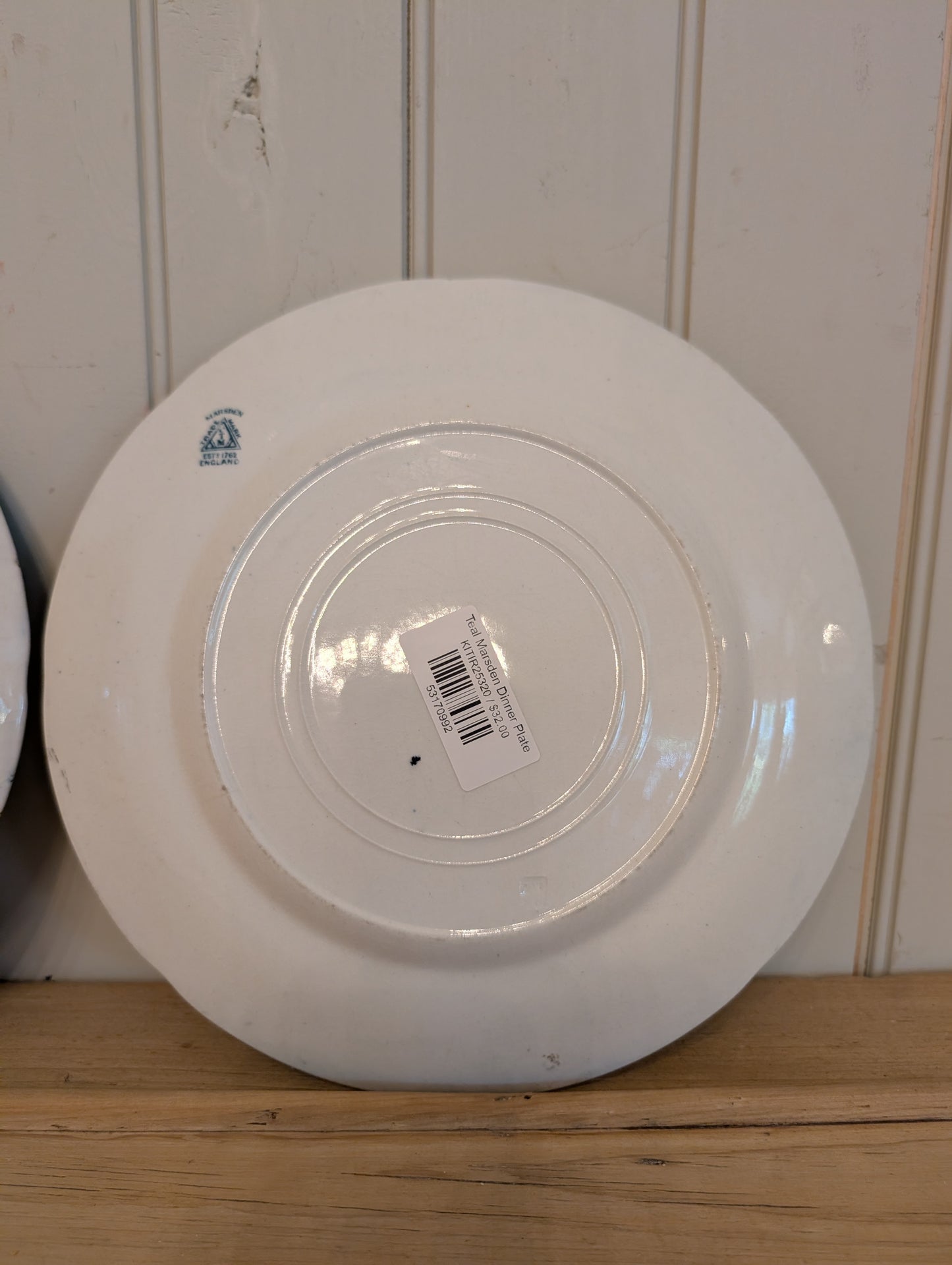 Teal Marsden Dinner Plate