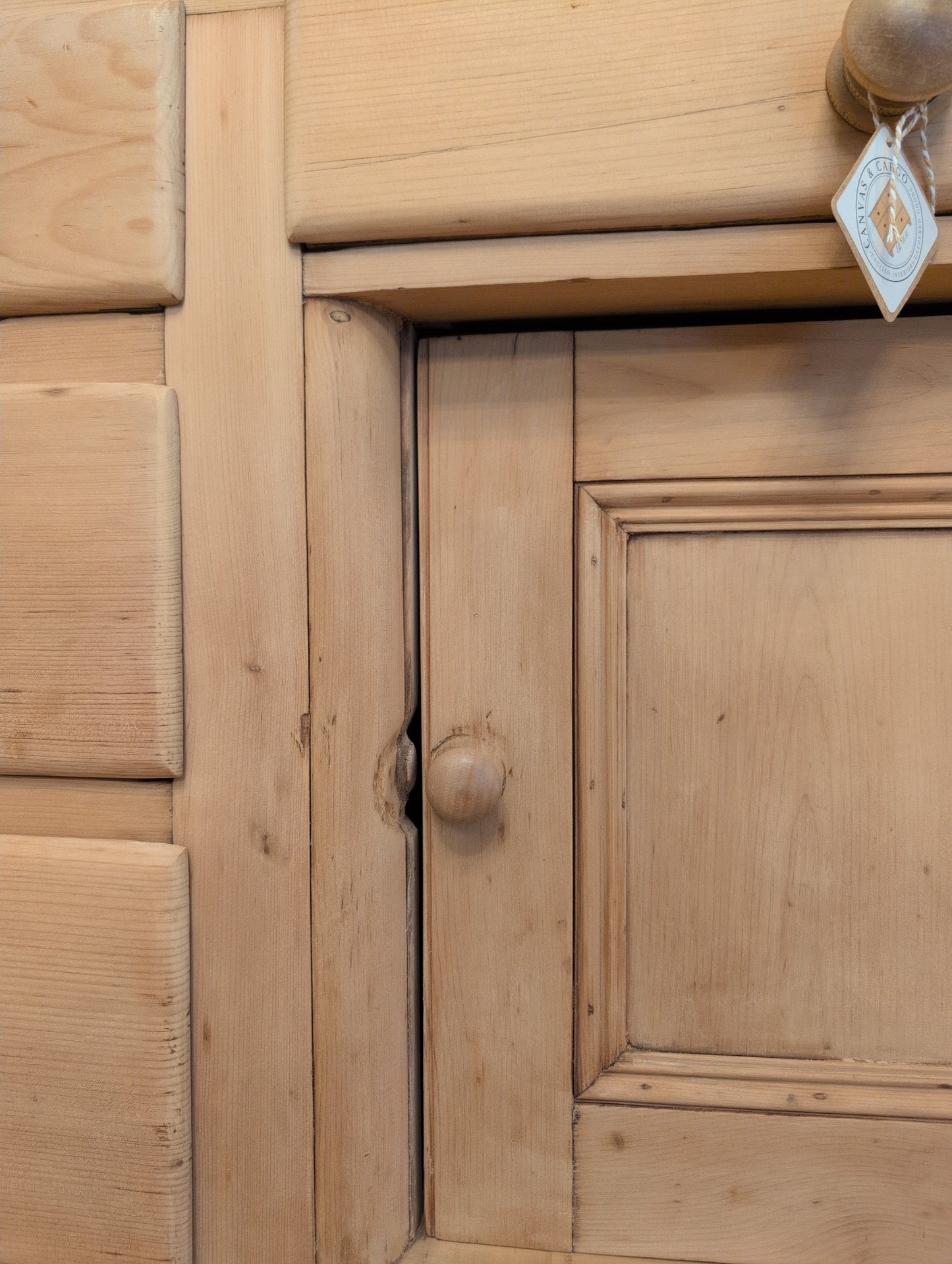 Stripped Pine 6ft Sideboard