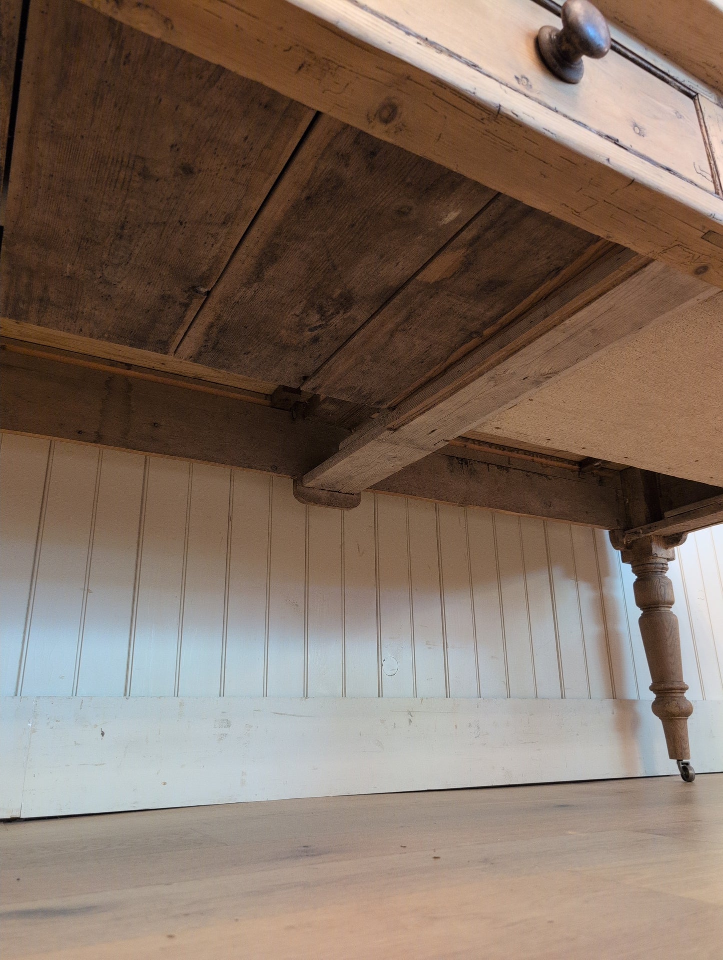 2 Drawer English Pine Table