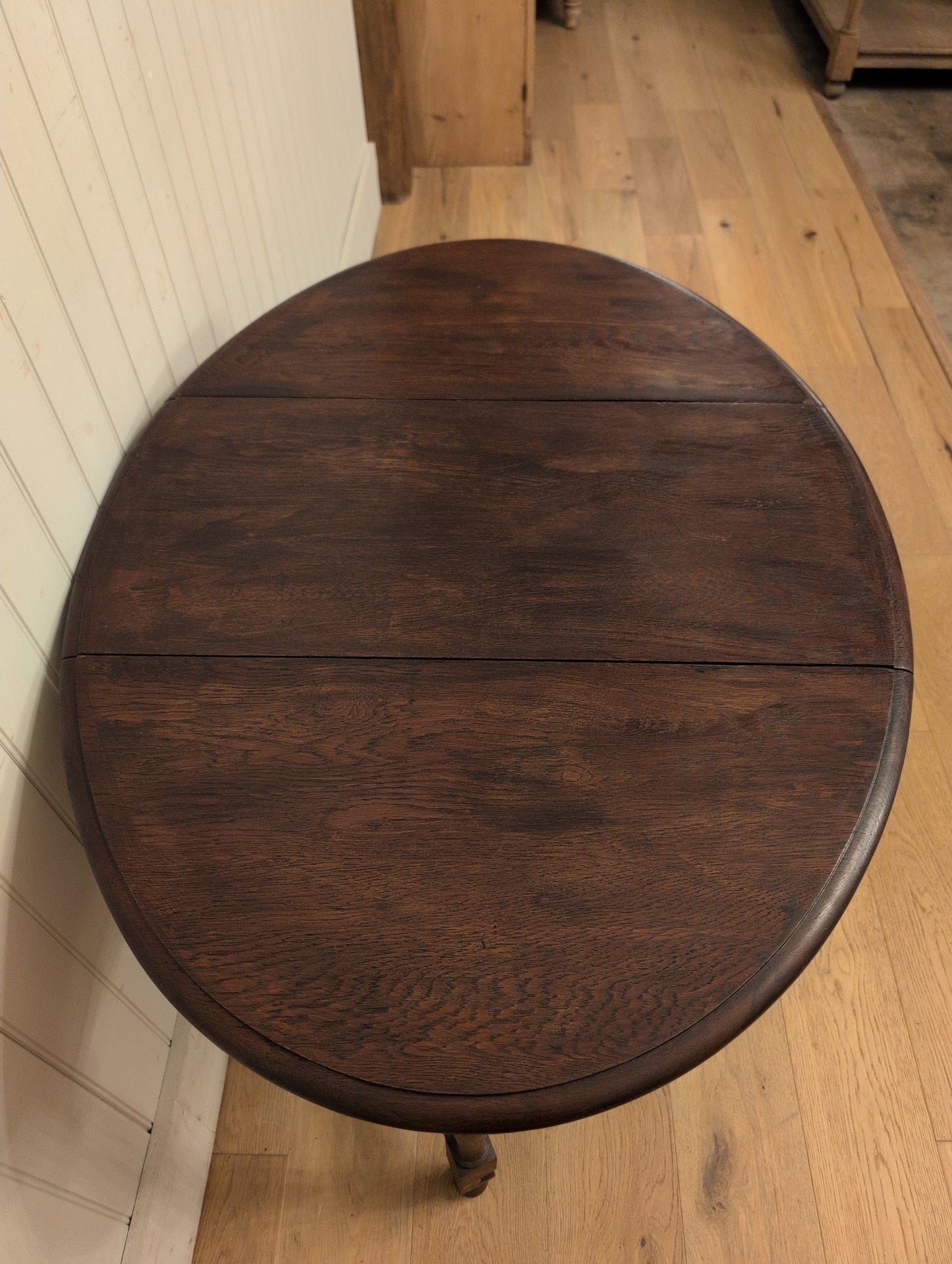 English Oak Drop Leaf Table
